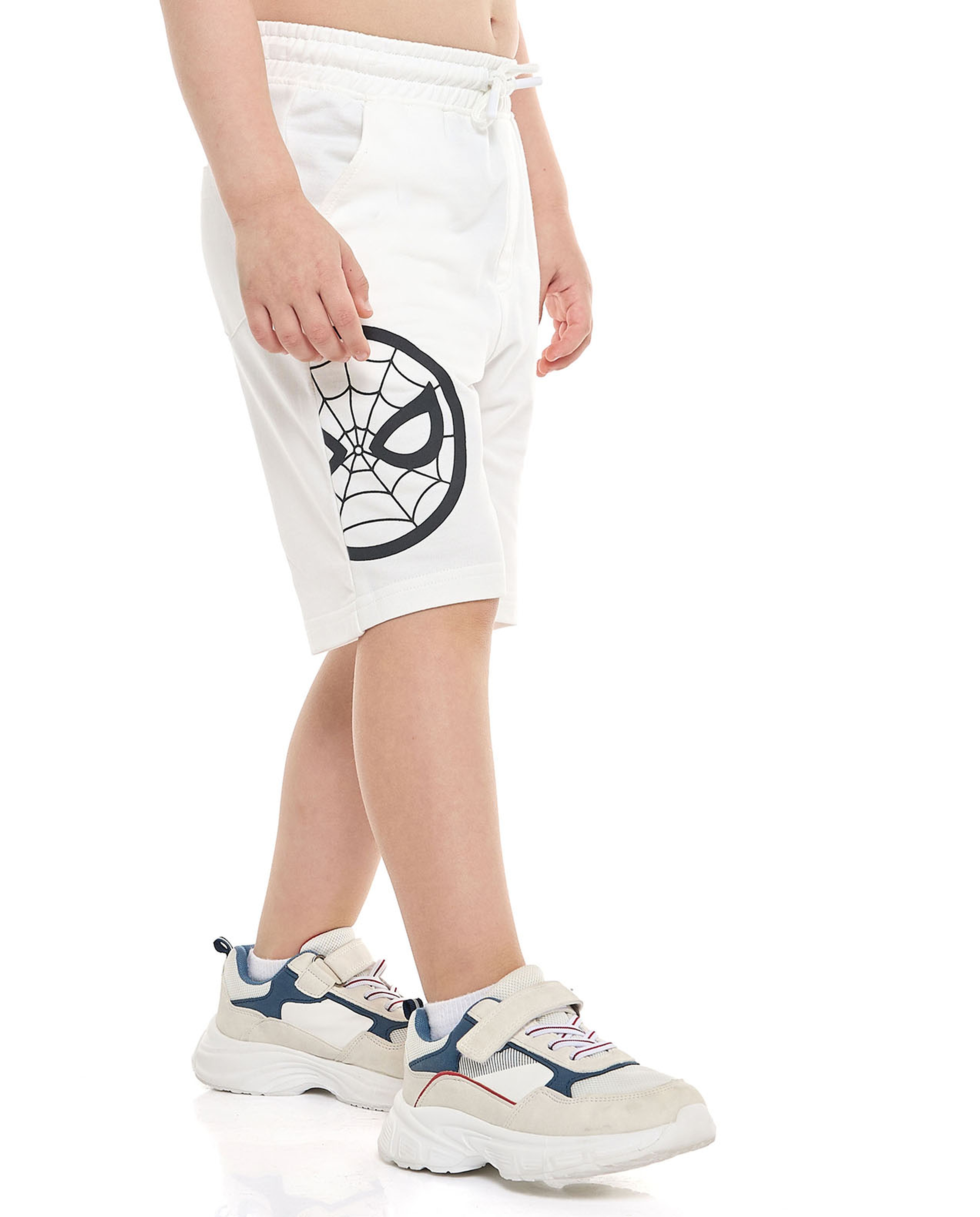 Spider-Man Shorts with Drawstring Waist