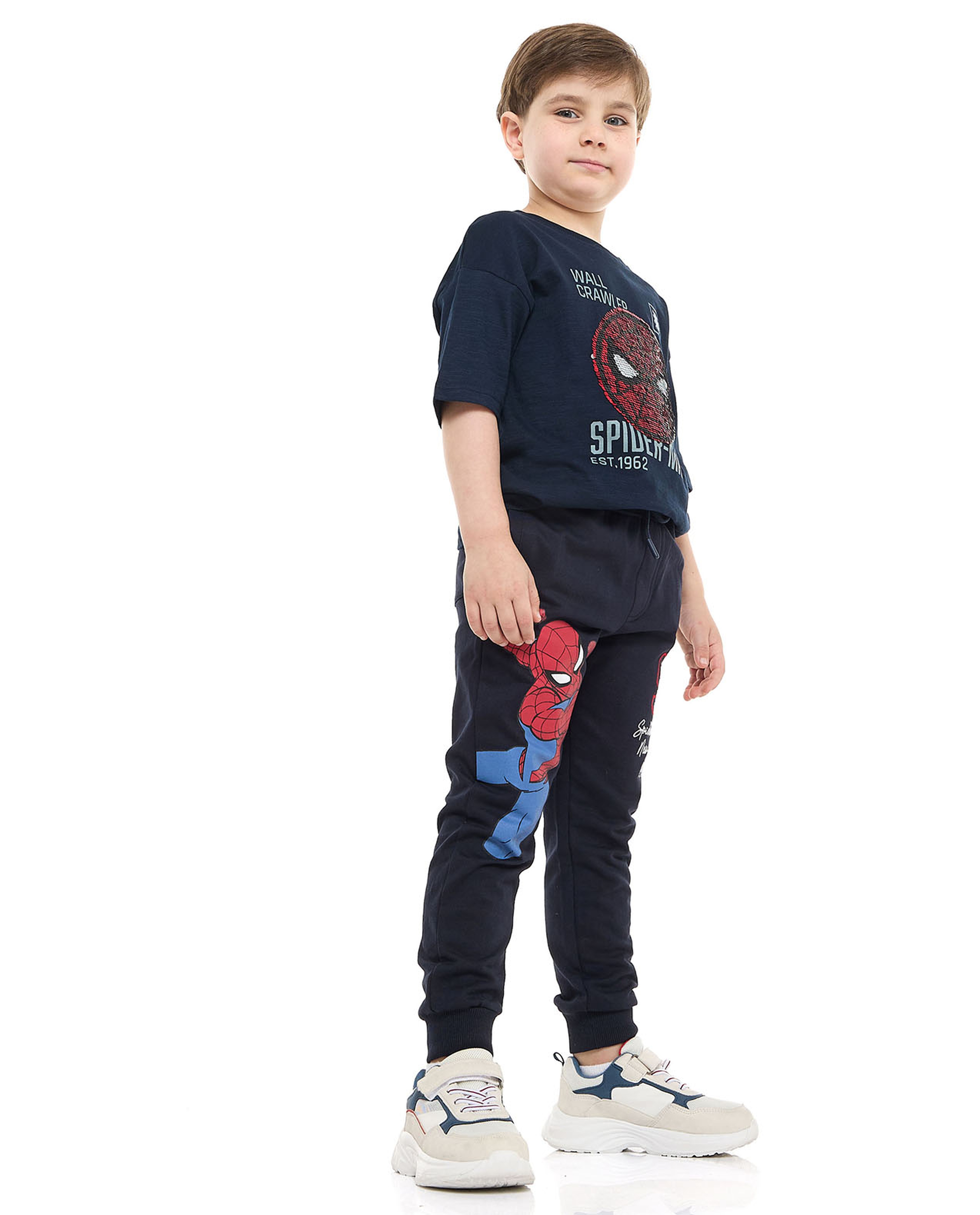 Spider-Man Joggers with Drawstring Waist
