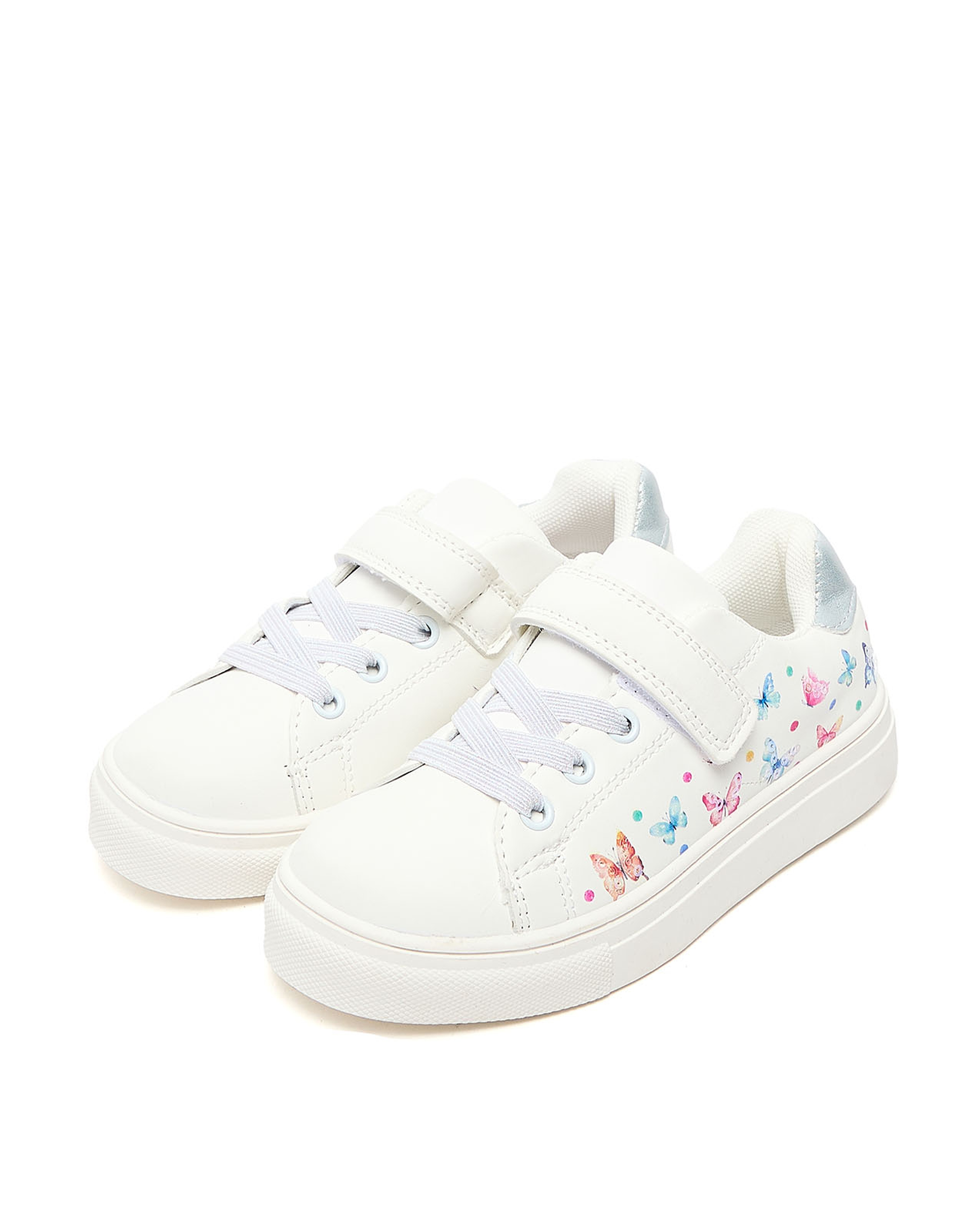 Printed Velcro Strap Shoes