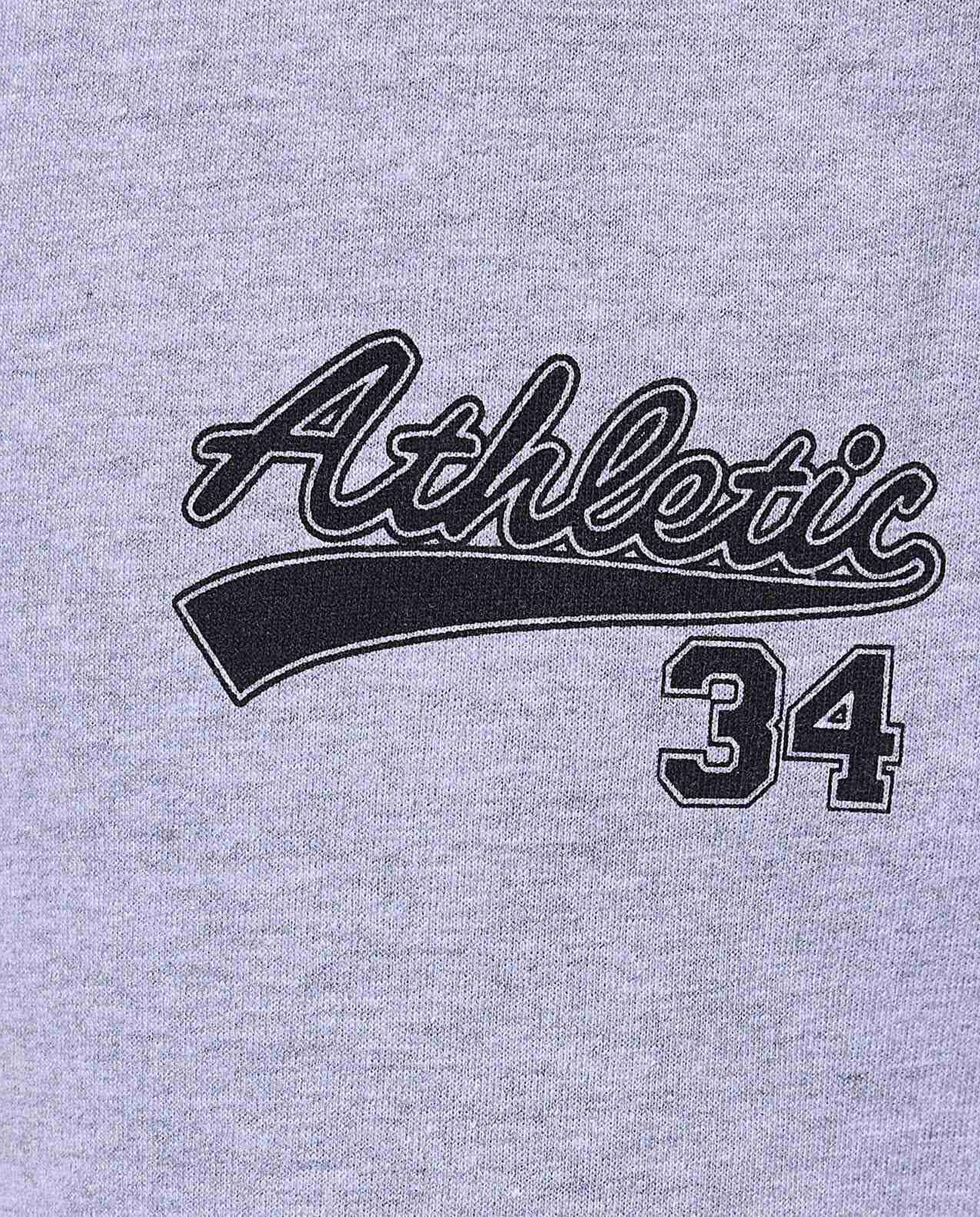 Print Detail Sweatpants with Drawstring waist