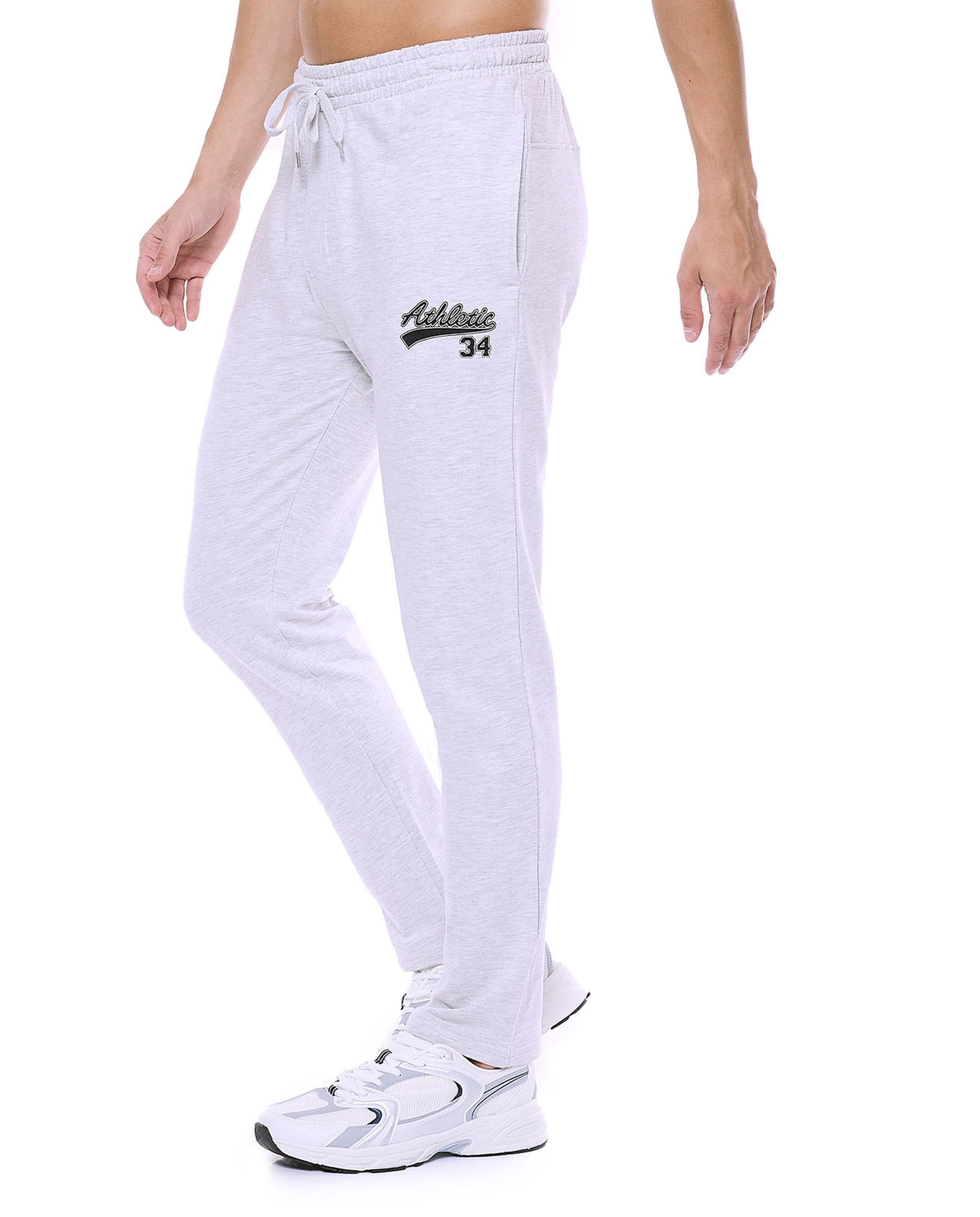 Print Detail Sweatpants with Drawstring waist