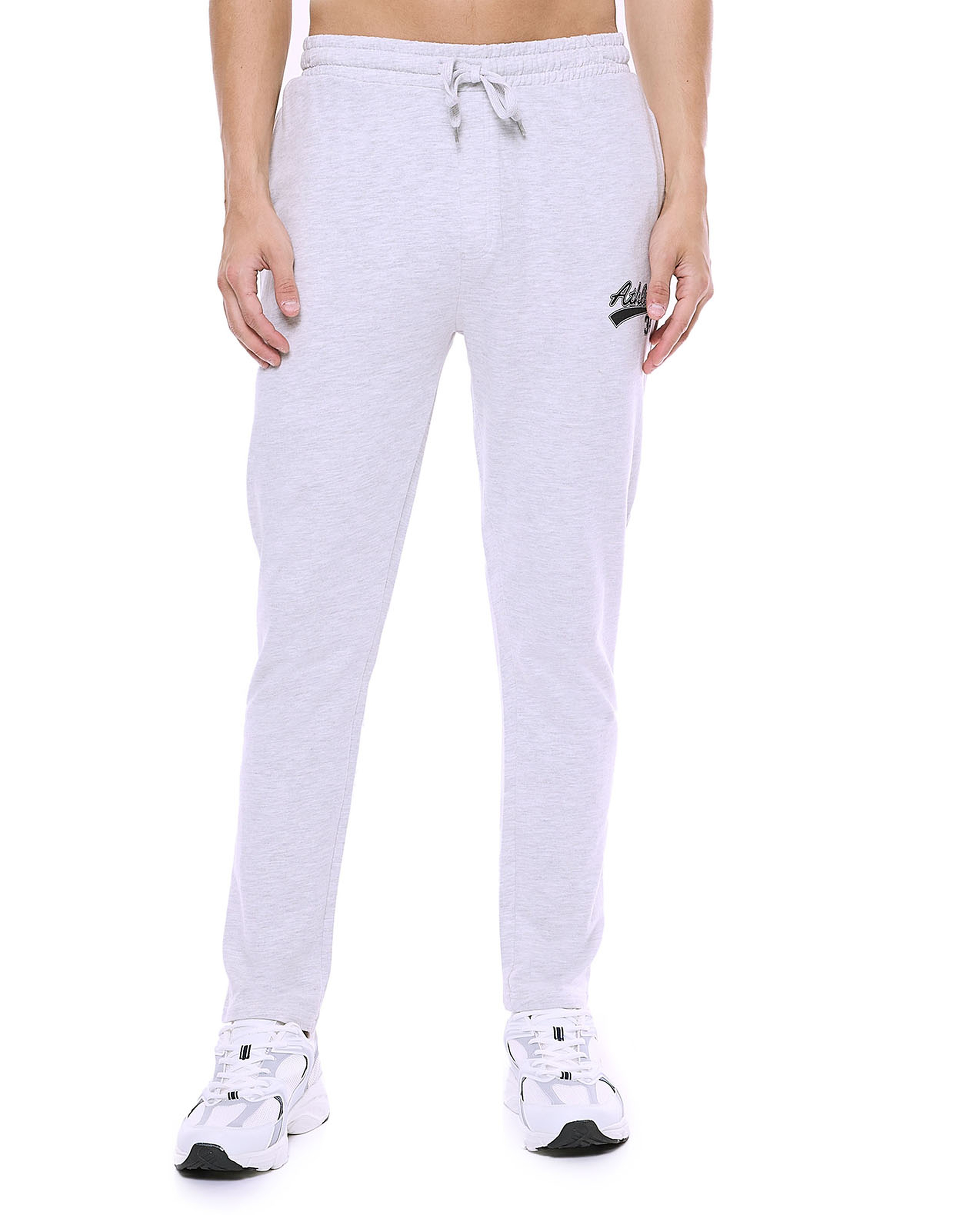 Print Detail Sweatpants with Drawstring waist