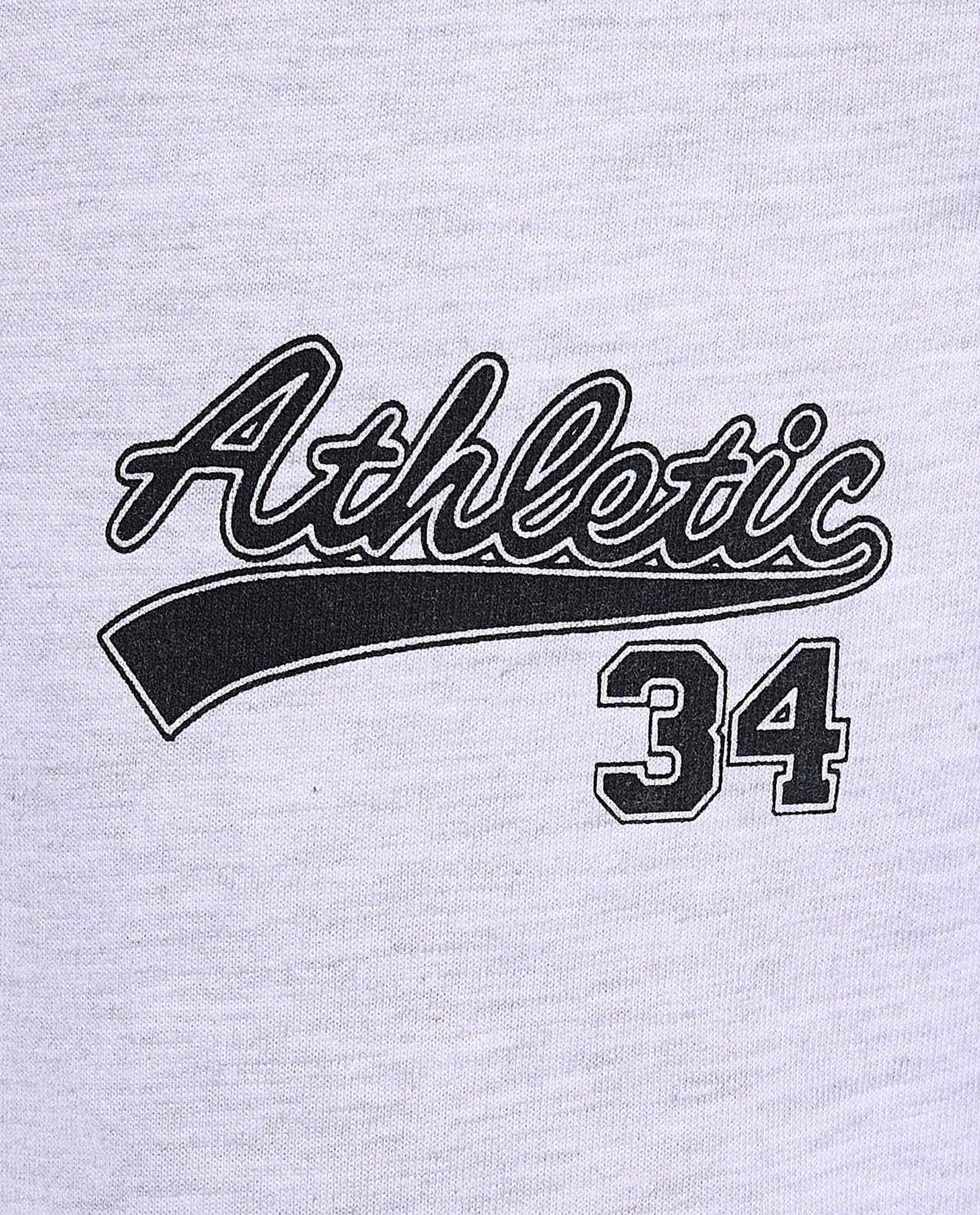 Print Detail Sweatpants with Drawstring waist