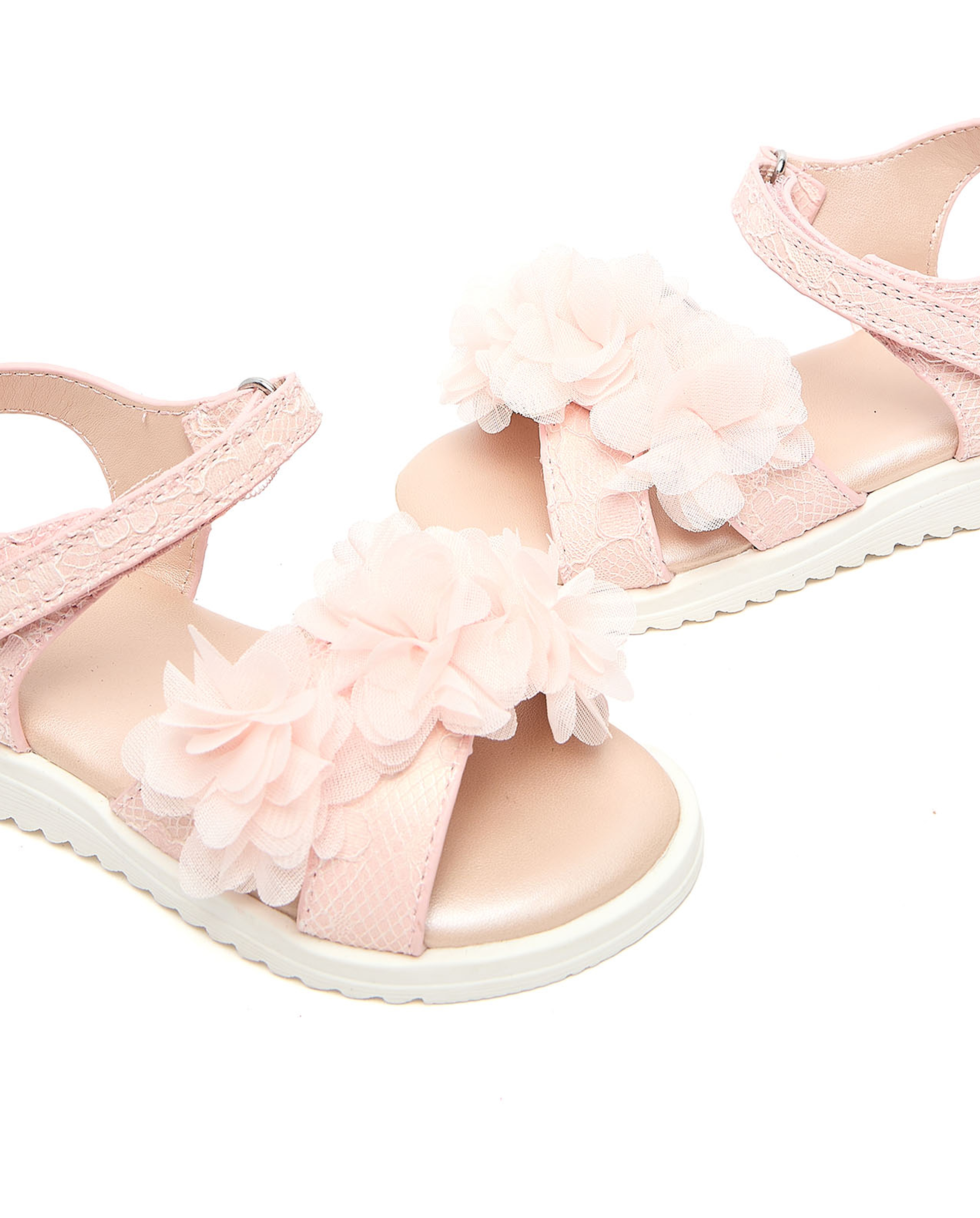 Appliqued Comfort Sandals