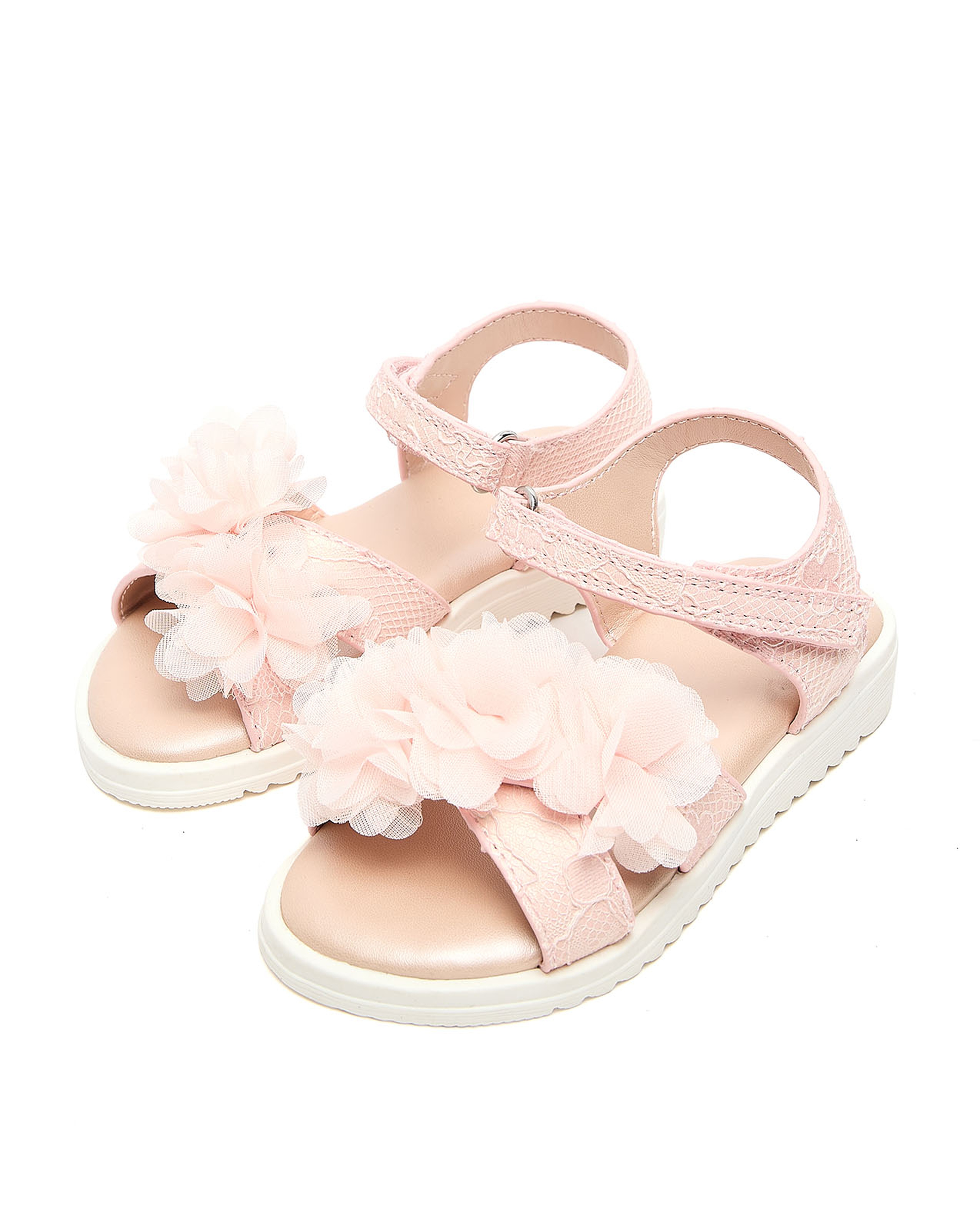 Appliqued Comfort Sandals