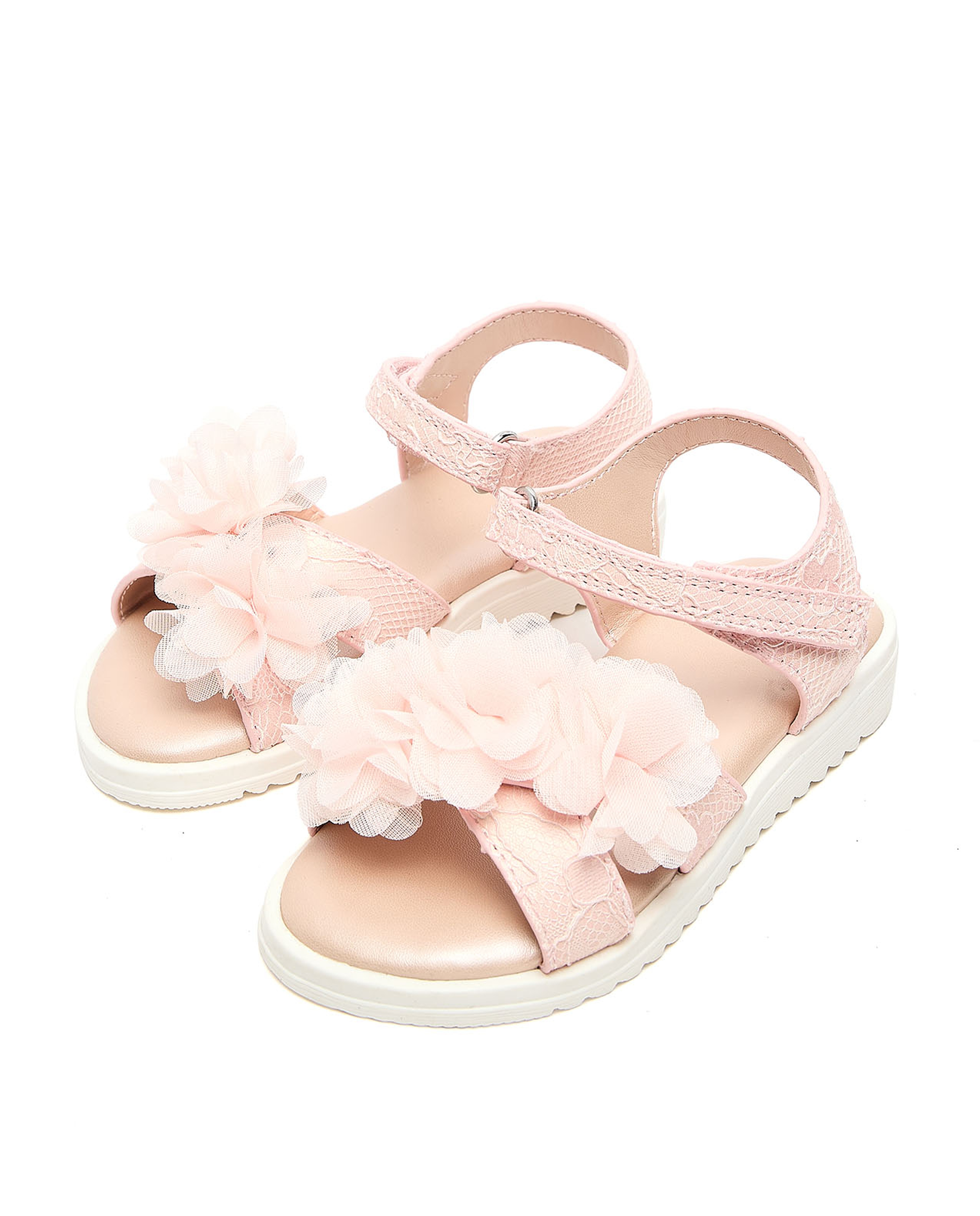 Appliqued Comfort Sandals