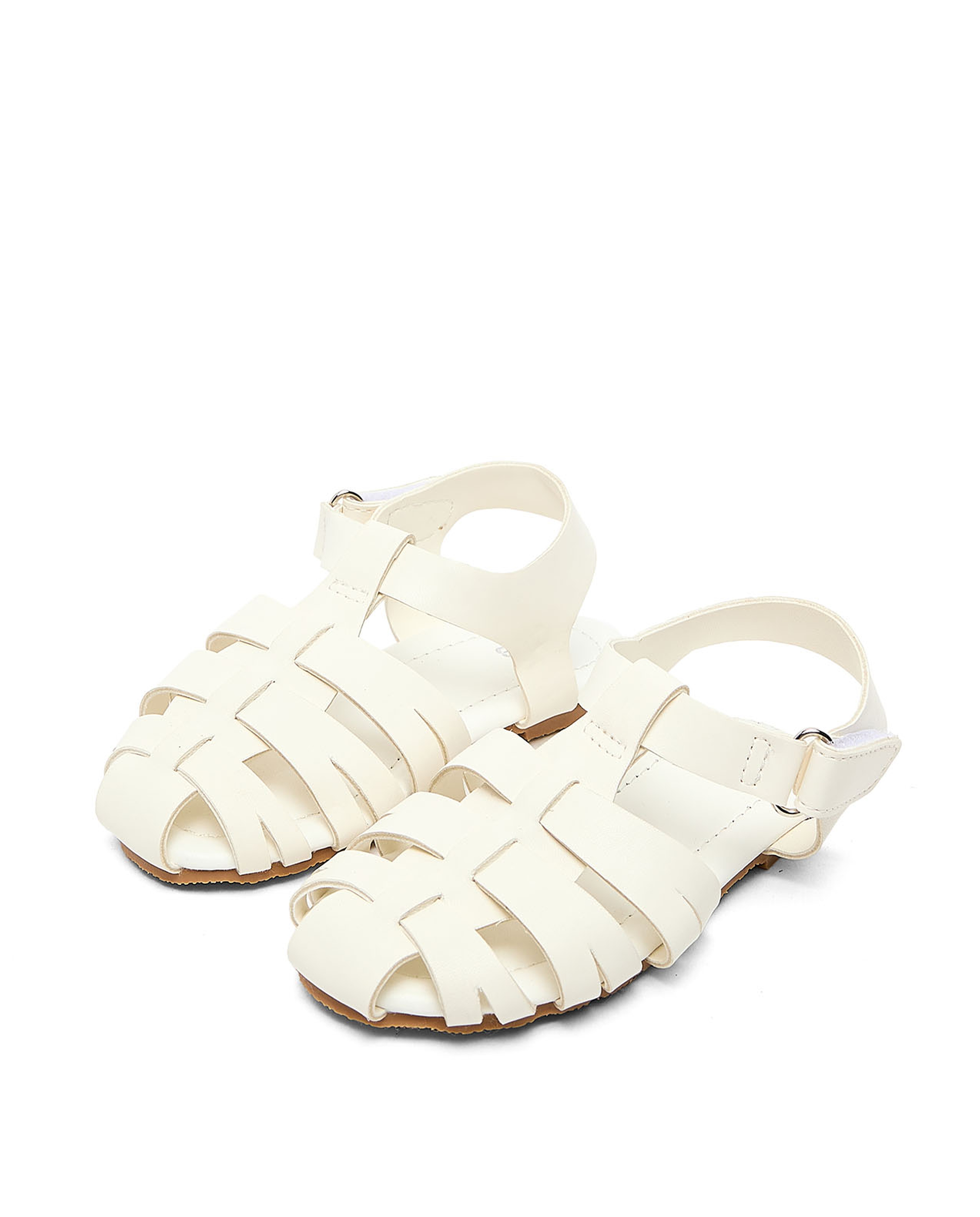 Metallic Fisherman Sandals
