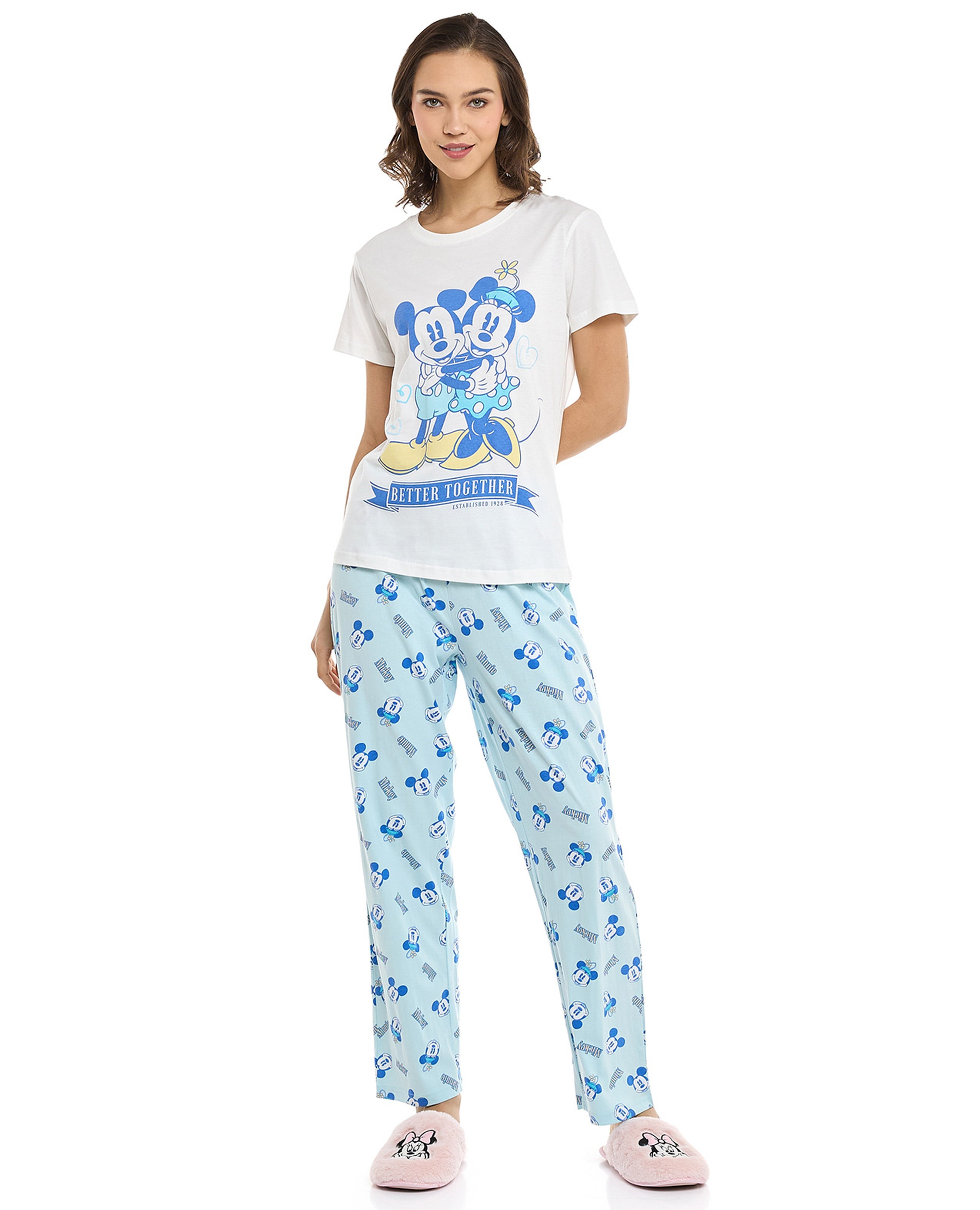 طقم بيجاما ميكي اند ميني