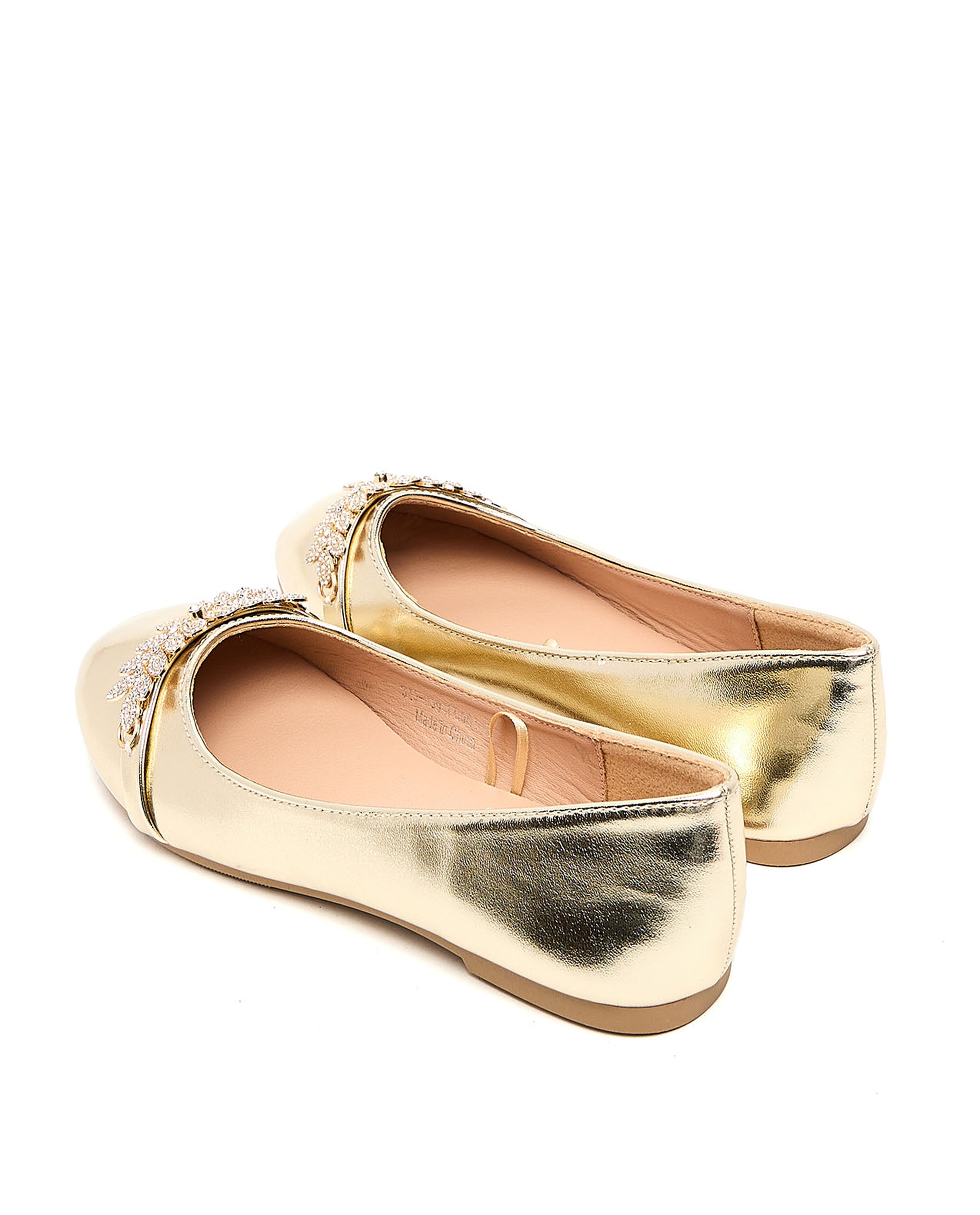 Metallic Ballerinas