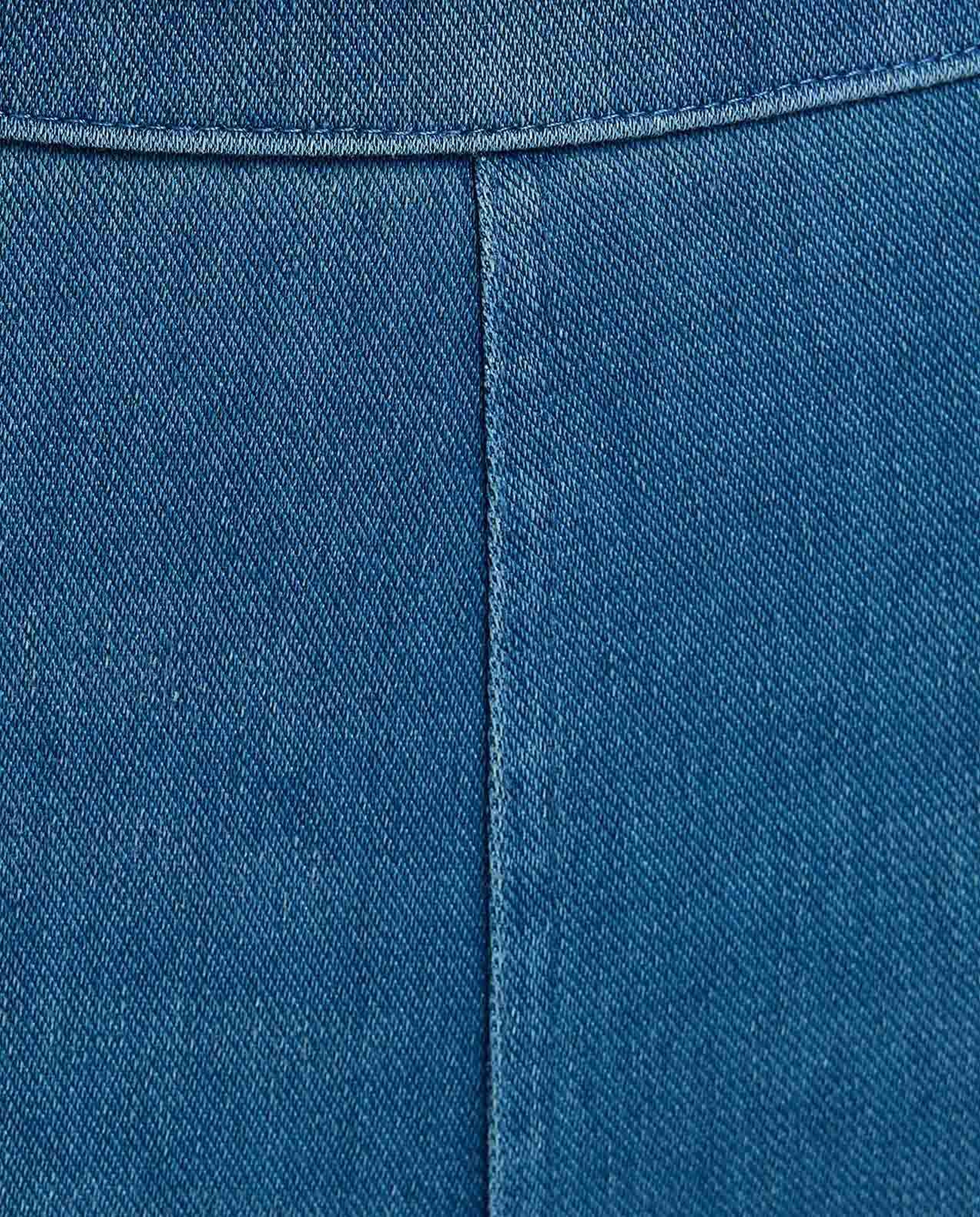 Faded Jeggings with Elastic Waist