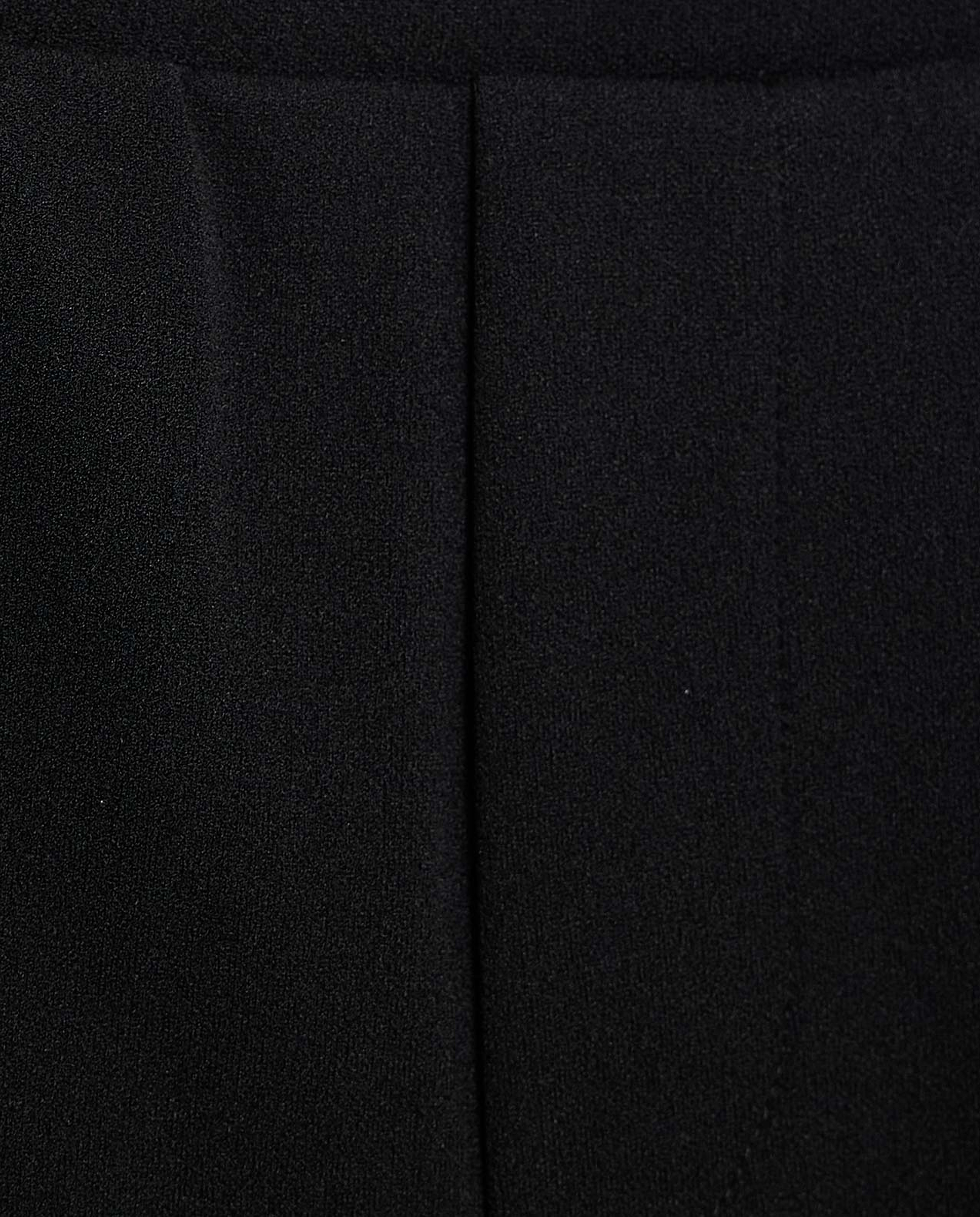 Solid Tapered Fit Pants with Elastic Waist