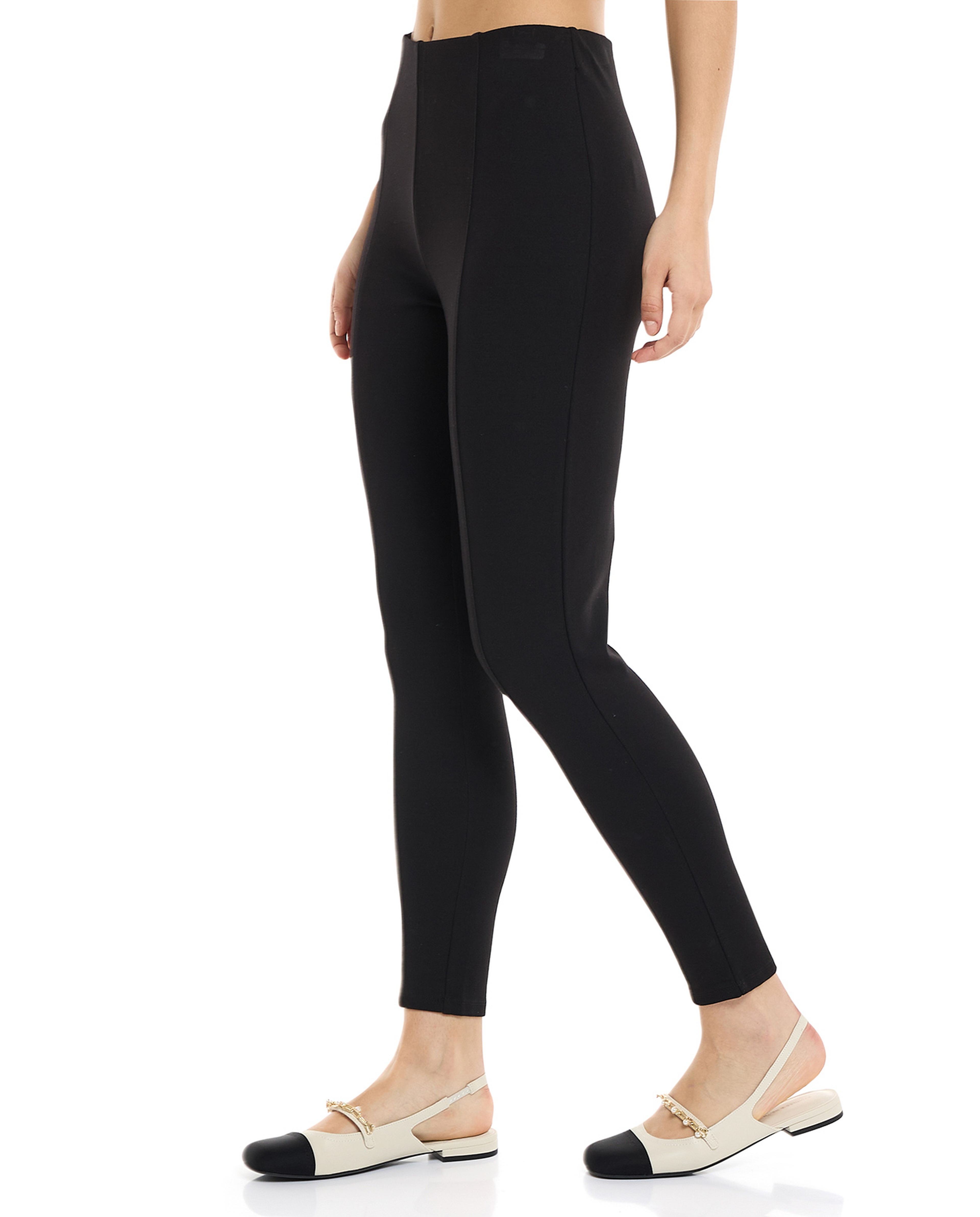 Solid Skinny Fit Pants