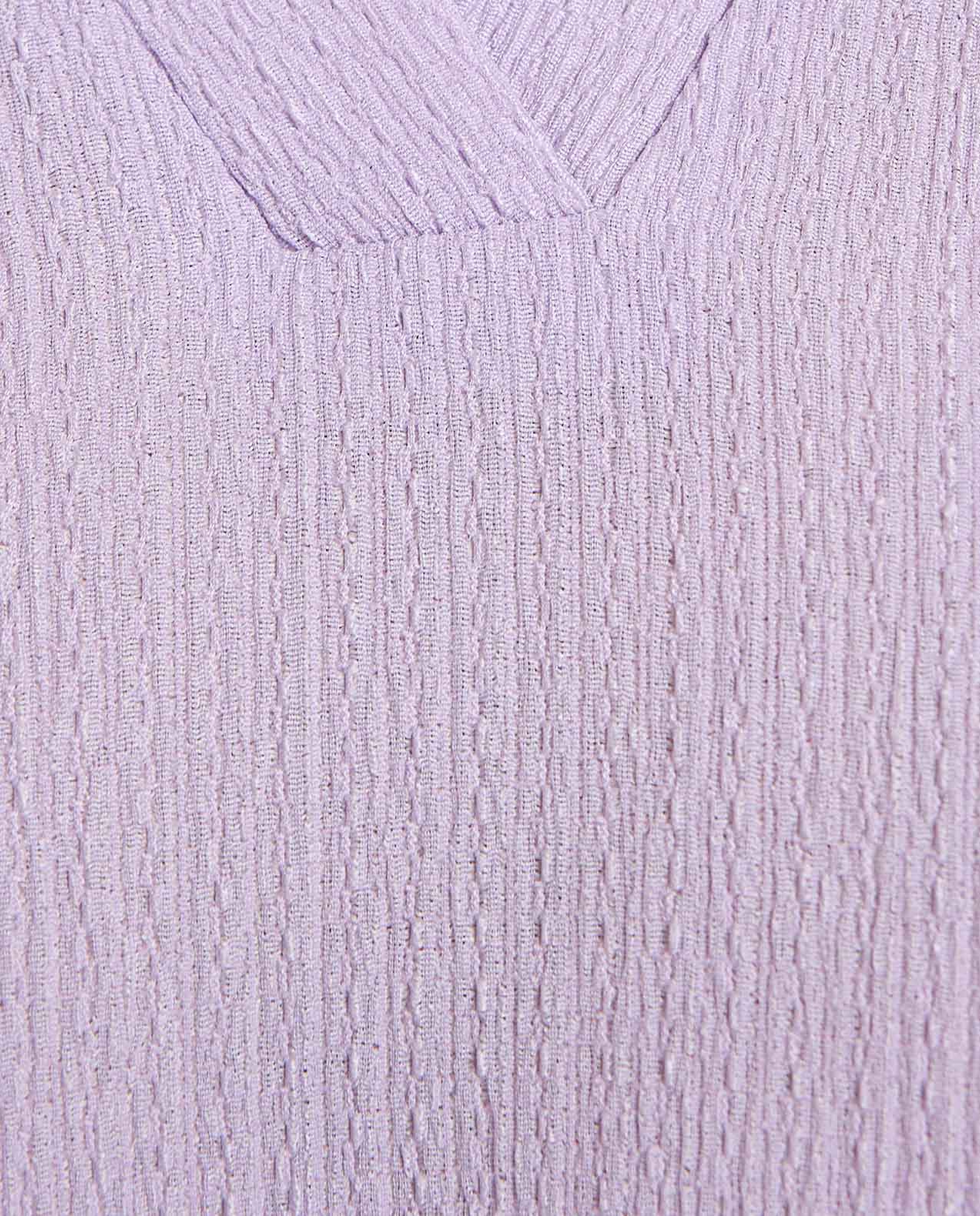 Textured Collared Top with Short Sleeves