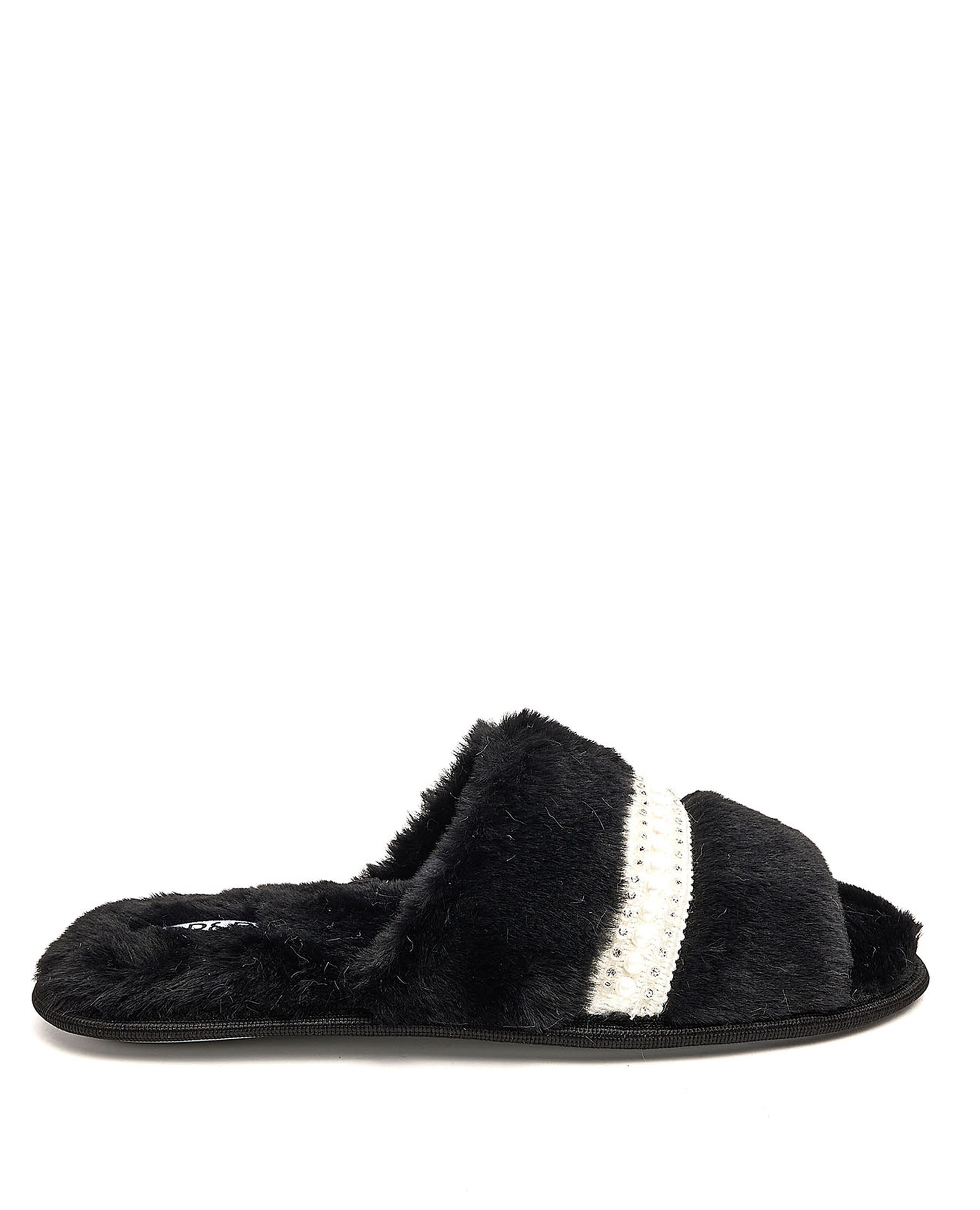 Furry Bedroom Slippers