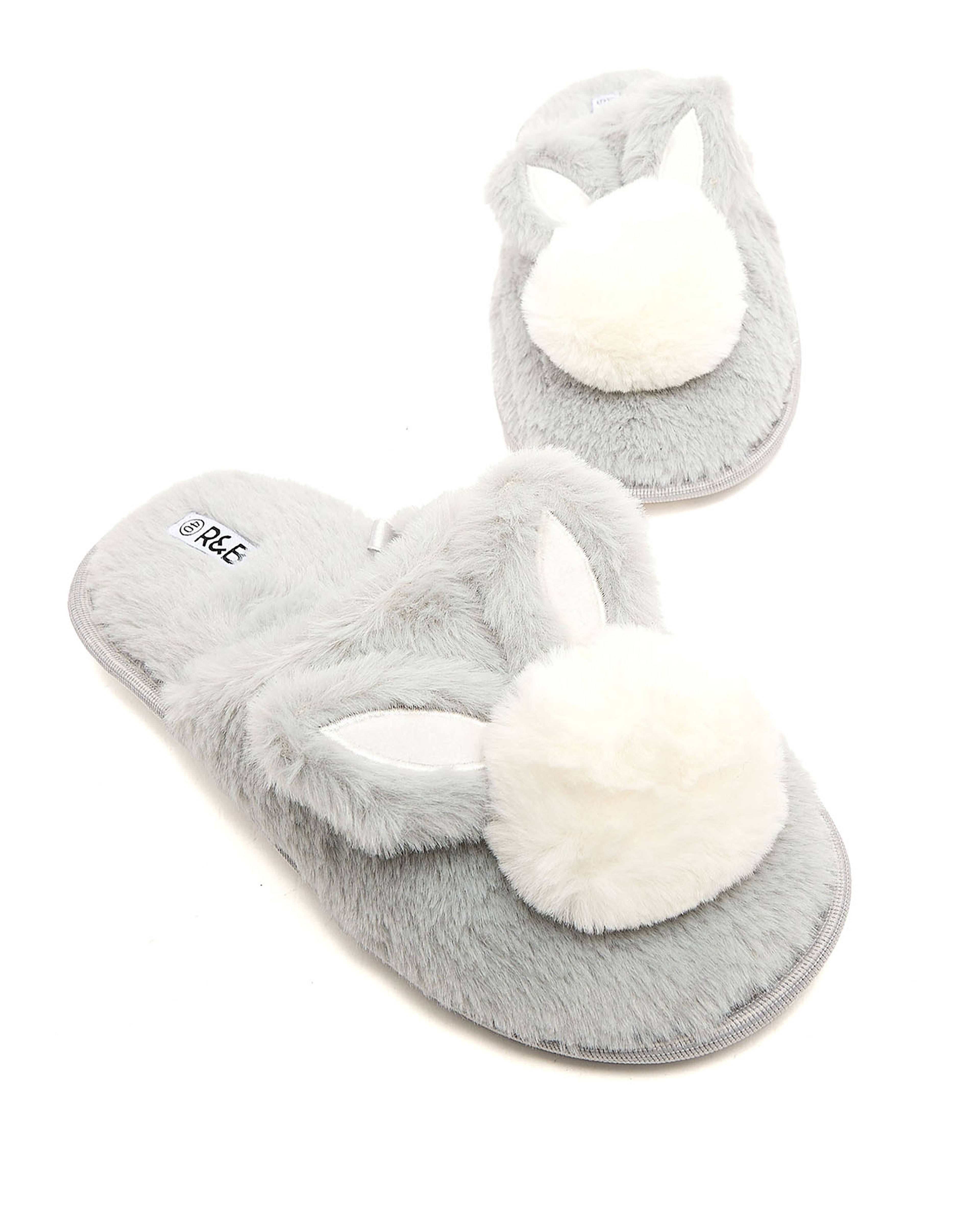 Furry Bedroom Slippers