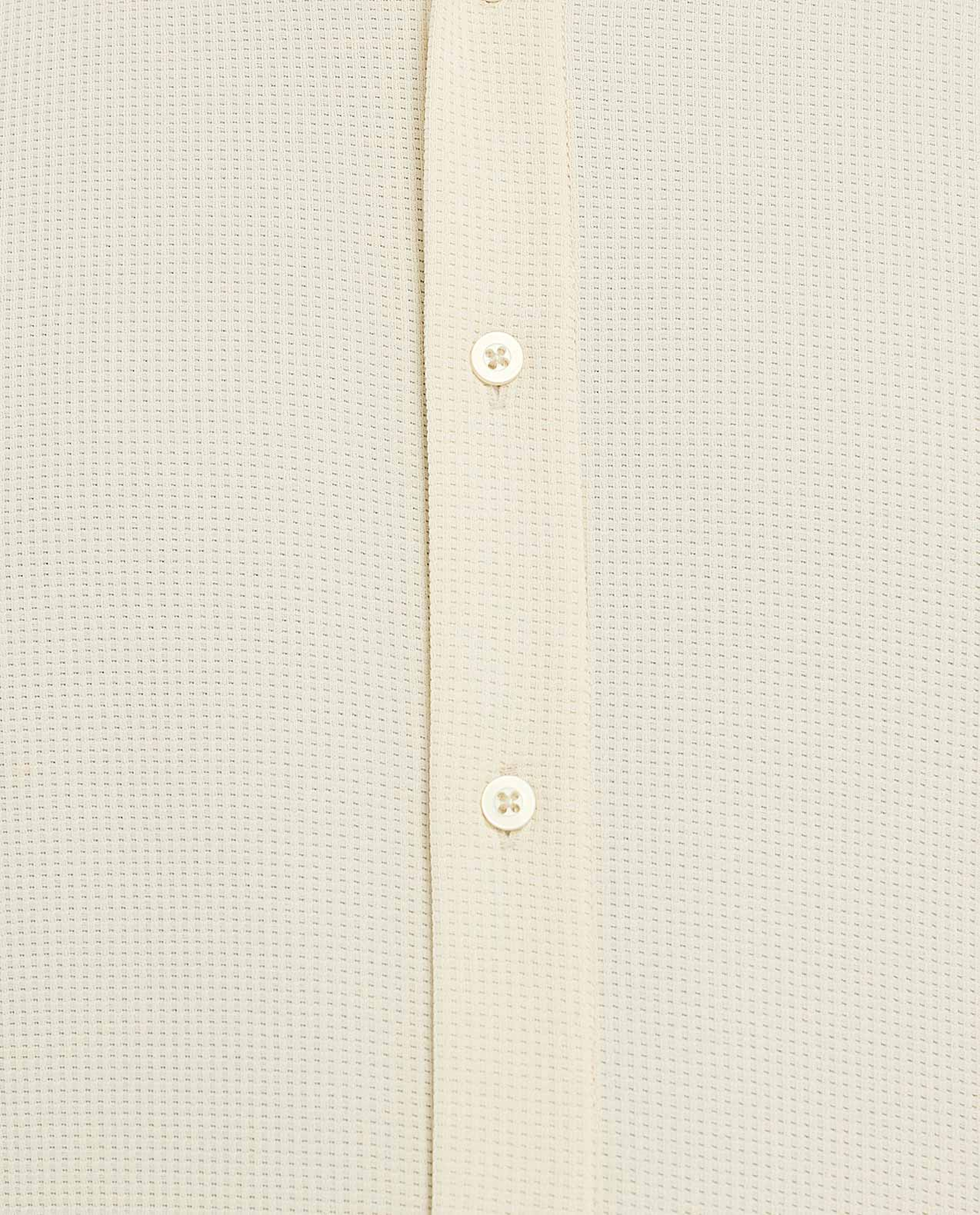 Textured Shirt with Classic Collar and Short Sleeves