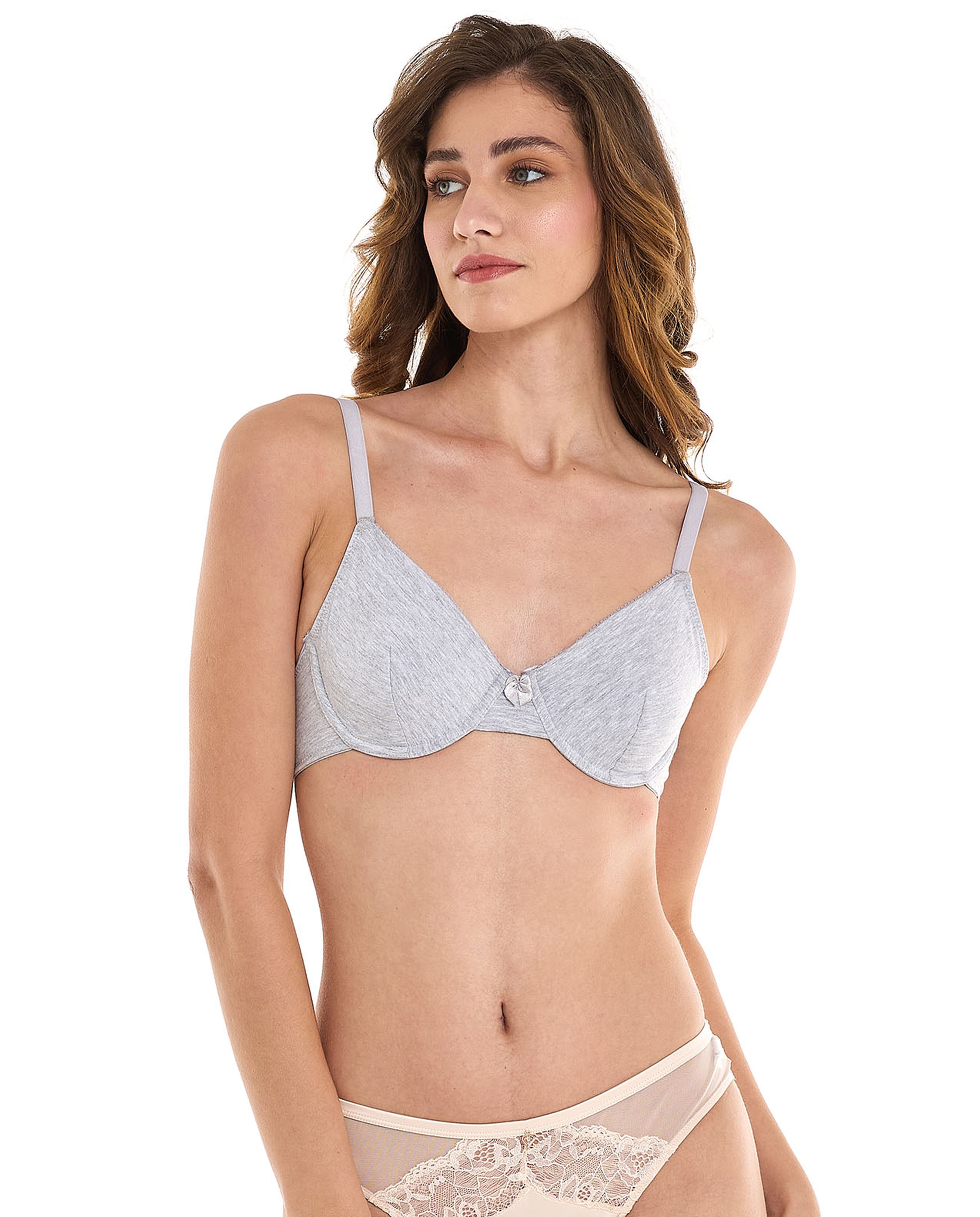 2 Pack Wired Balcony Bras