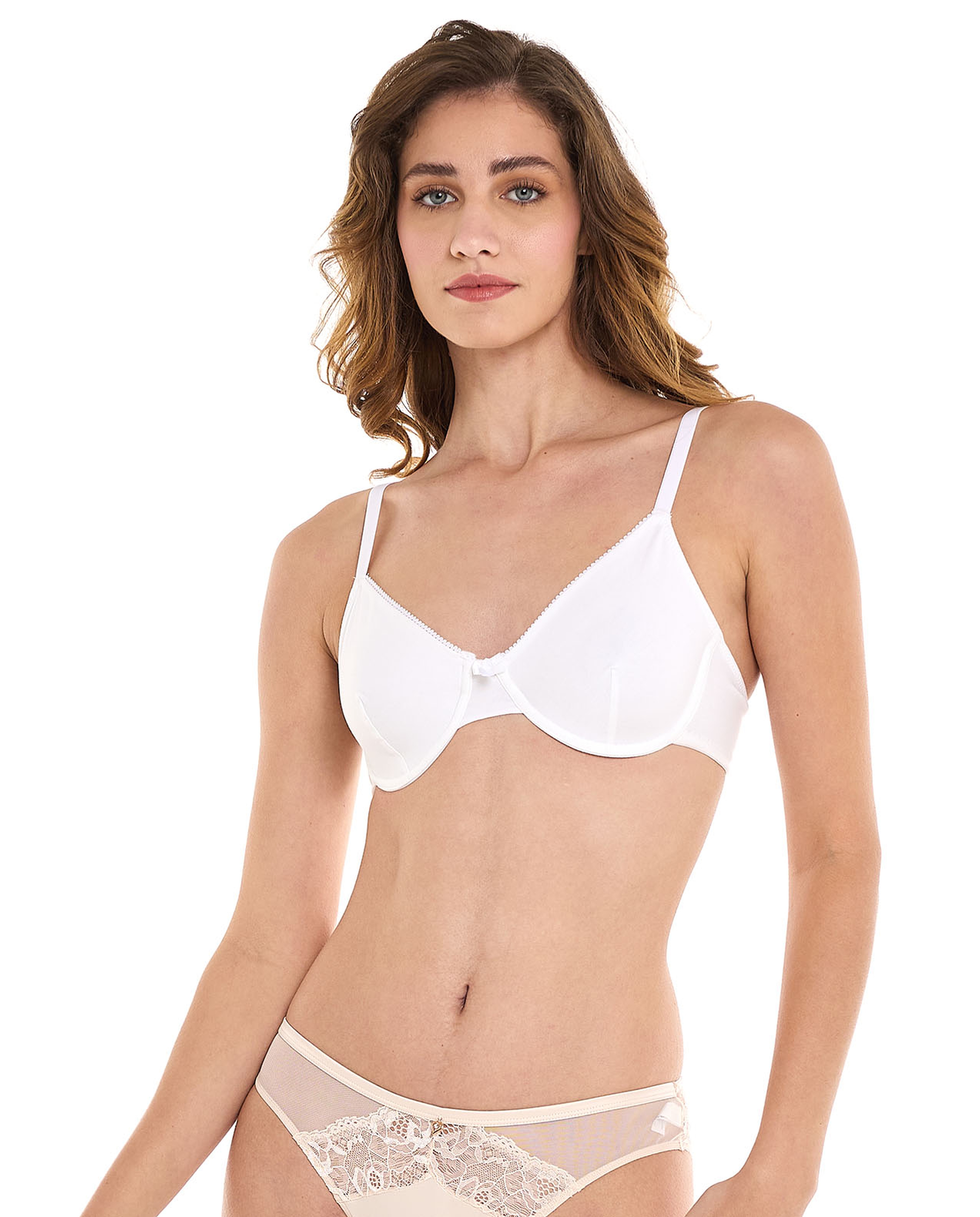 2 Pack Wired Balcony Bras