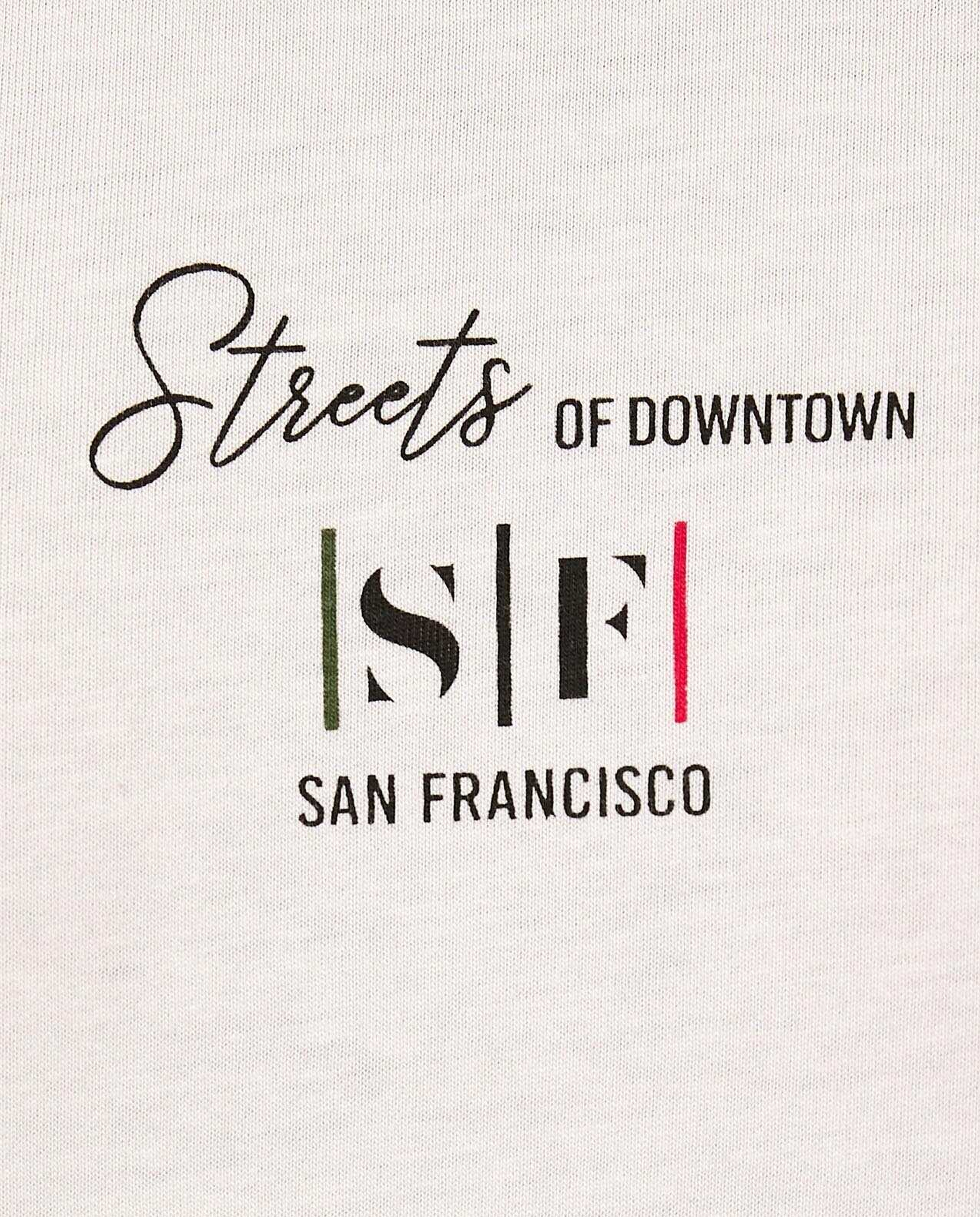 Printed T-Shirt with Crew Neck and Short Sleeves