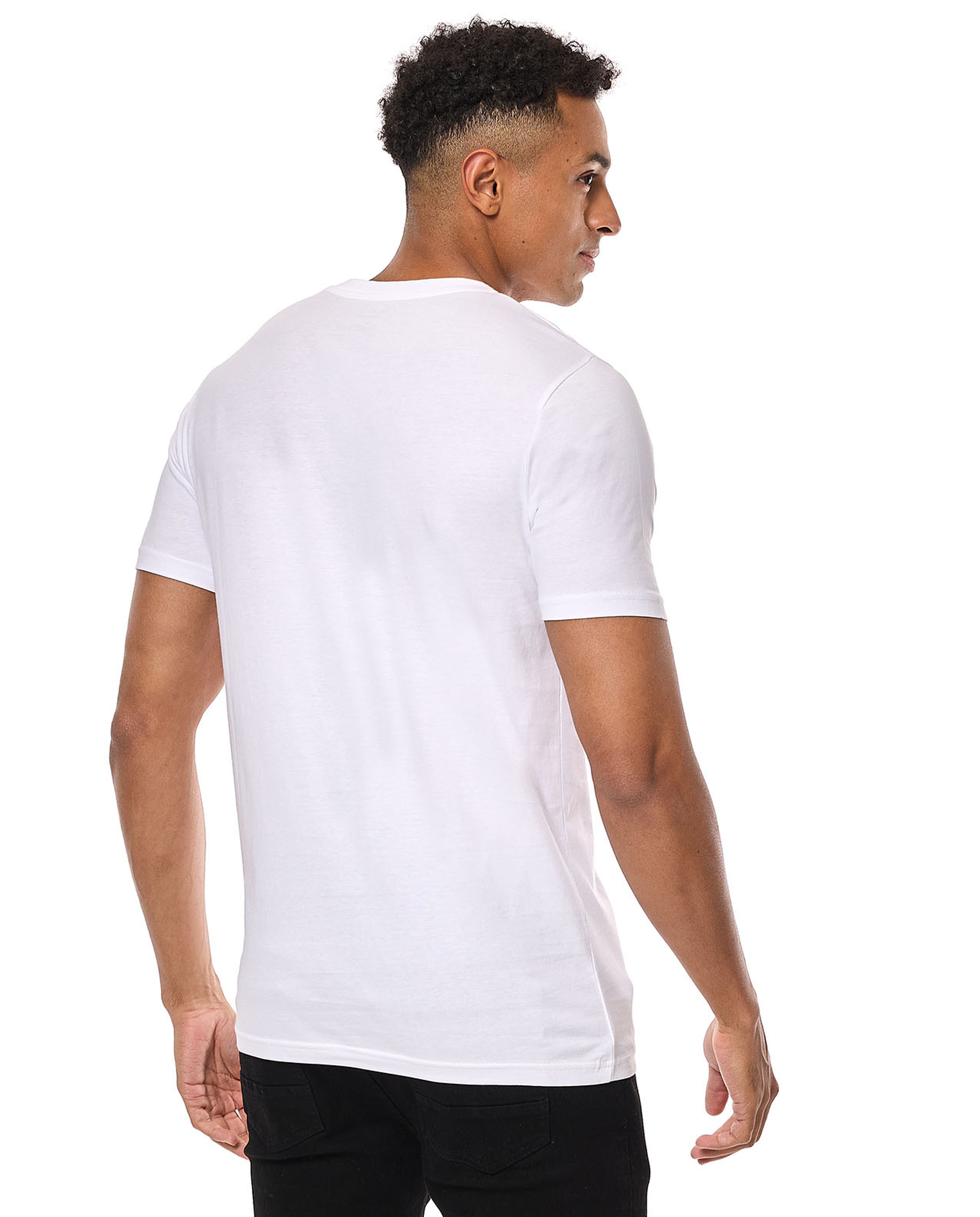 Printed T-Shirt with Crew Neck and Short Sleeves