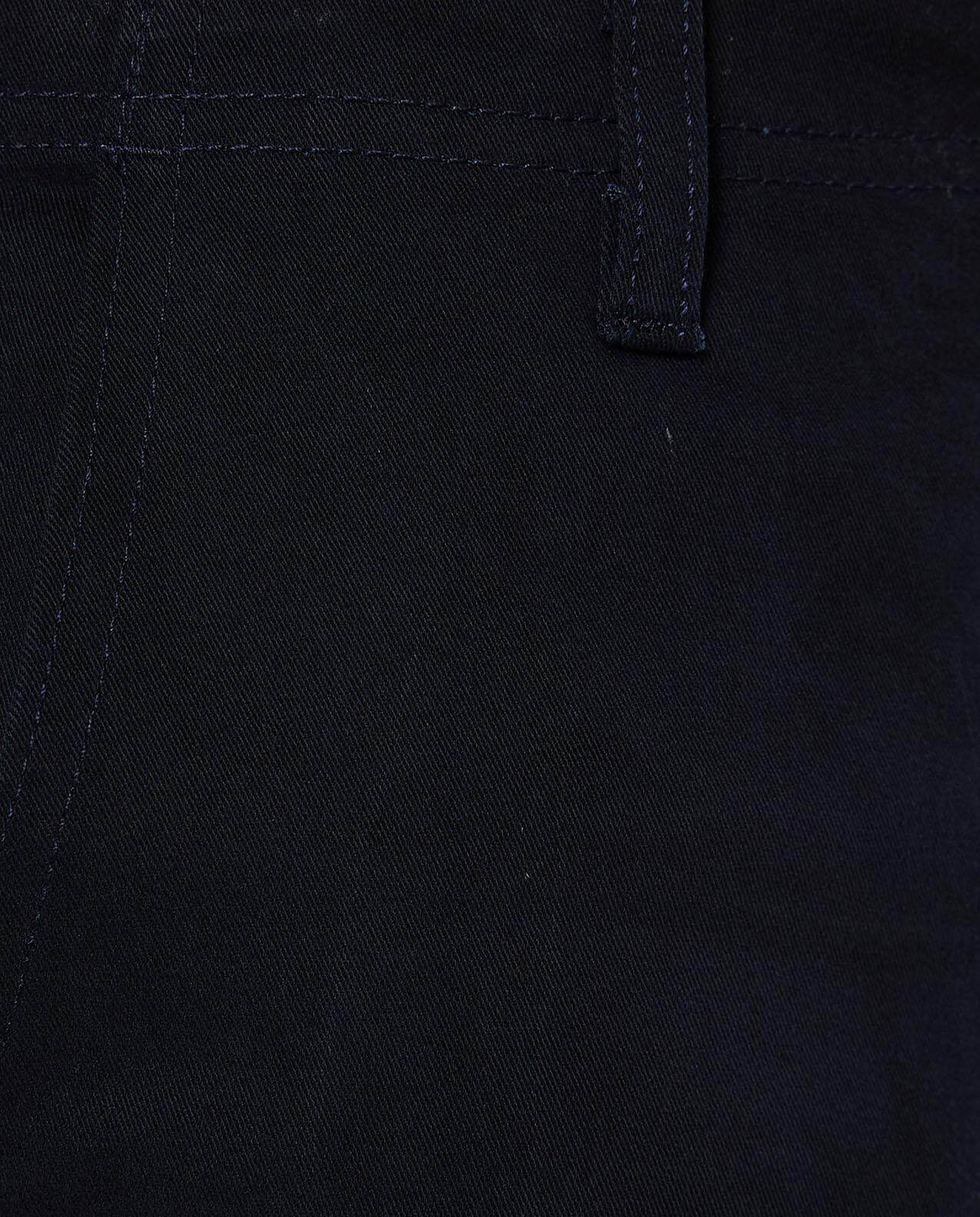 Solid Cargo Pants with Button Closure