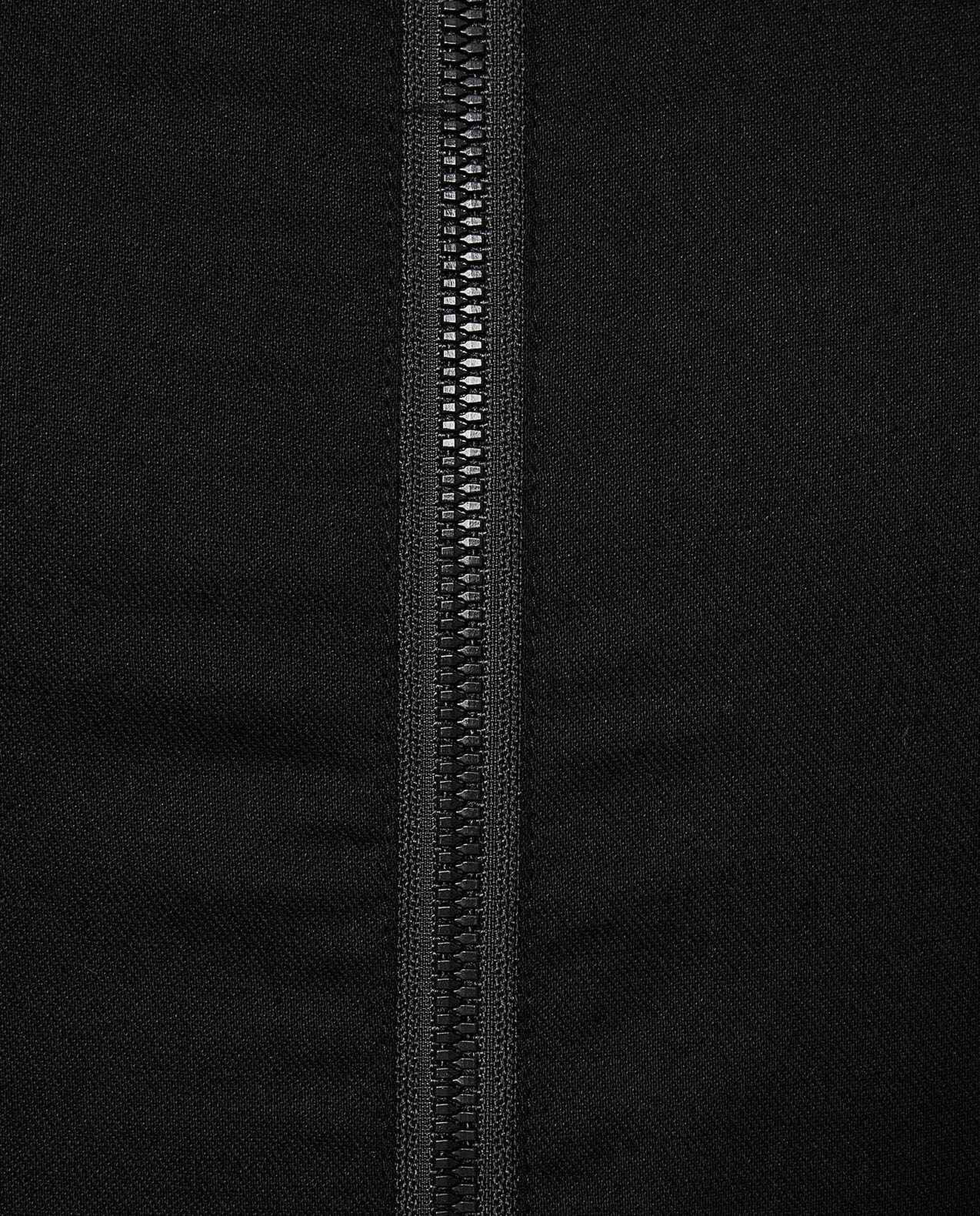 Zippered Shirt with Long Sleeves