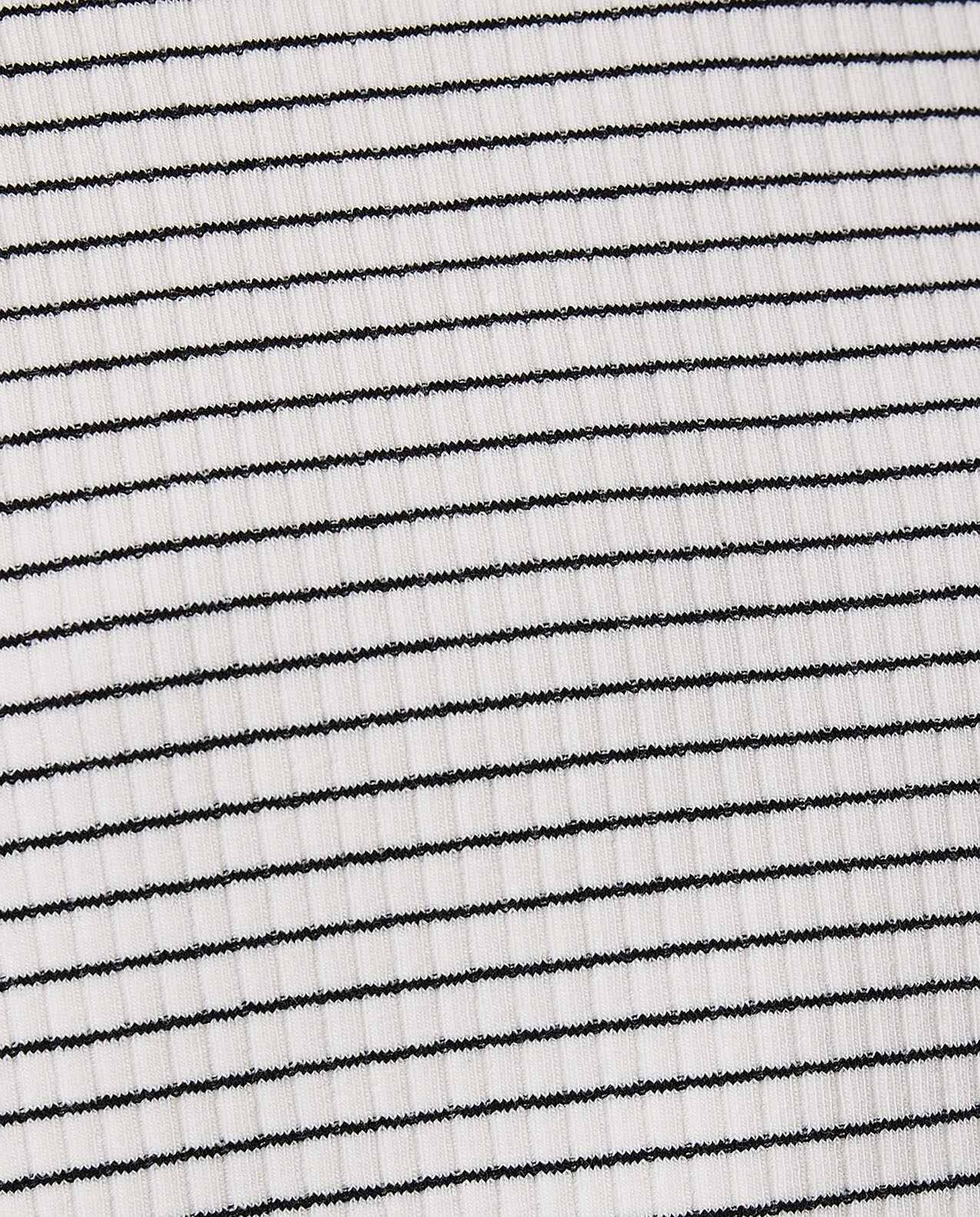 Striped T-Shirt With Crew Neck And Short Sleeves