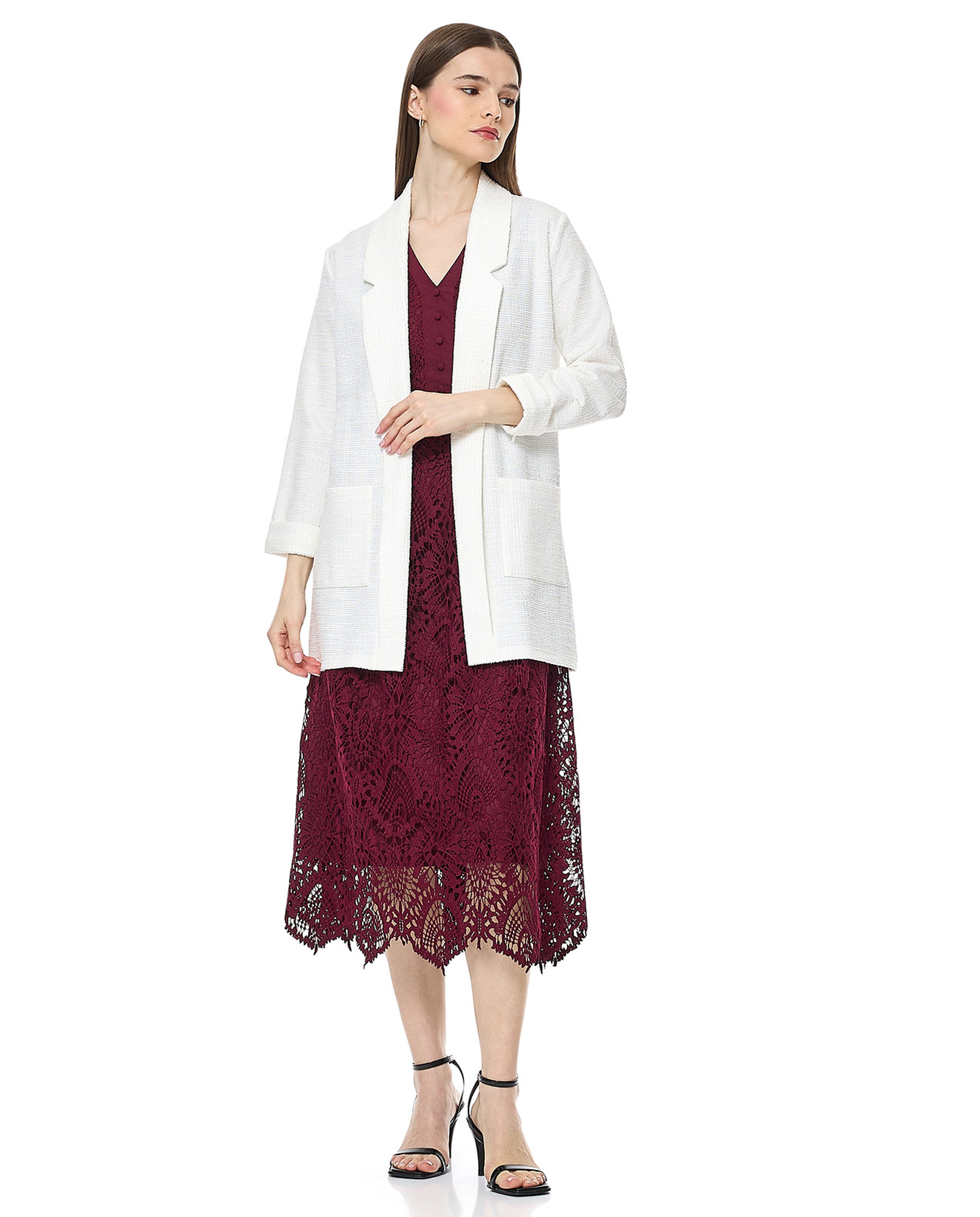 Solid Jacket with Pockets