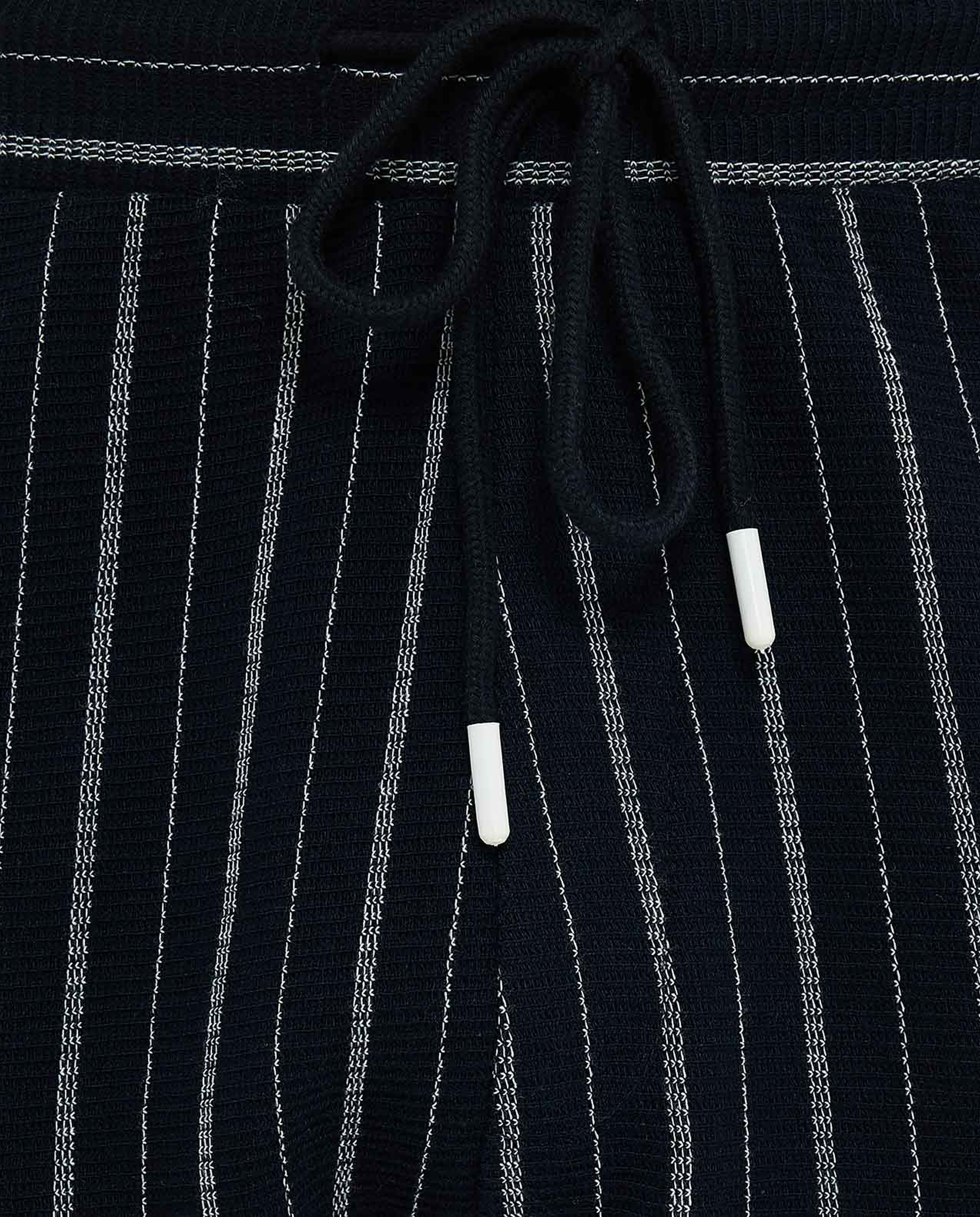 Striped Shorts with Drawstring Waist