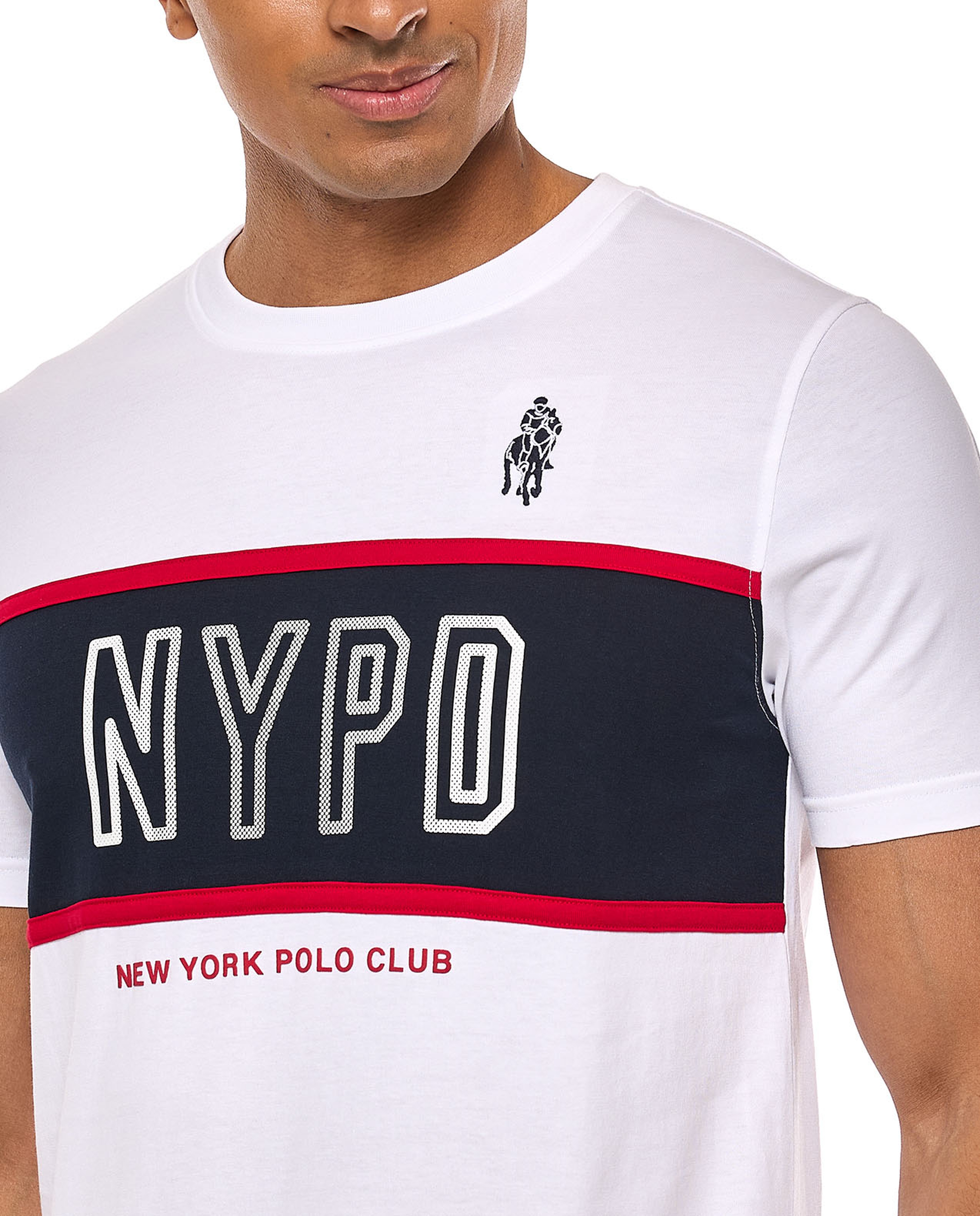 Printed T-Shirt with Crew Neck and Short Sleeves