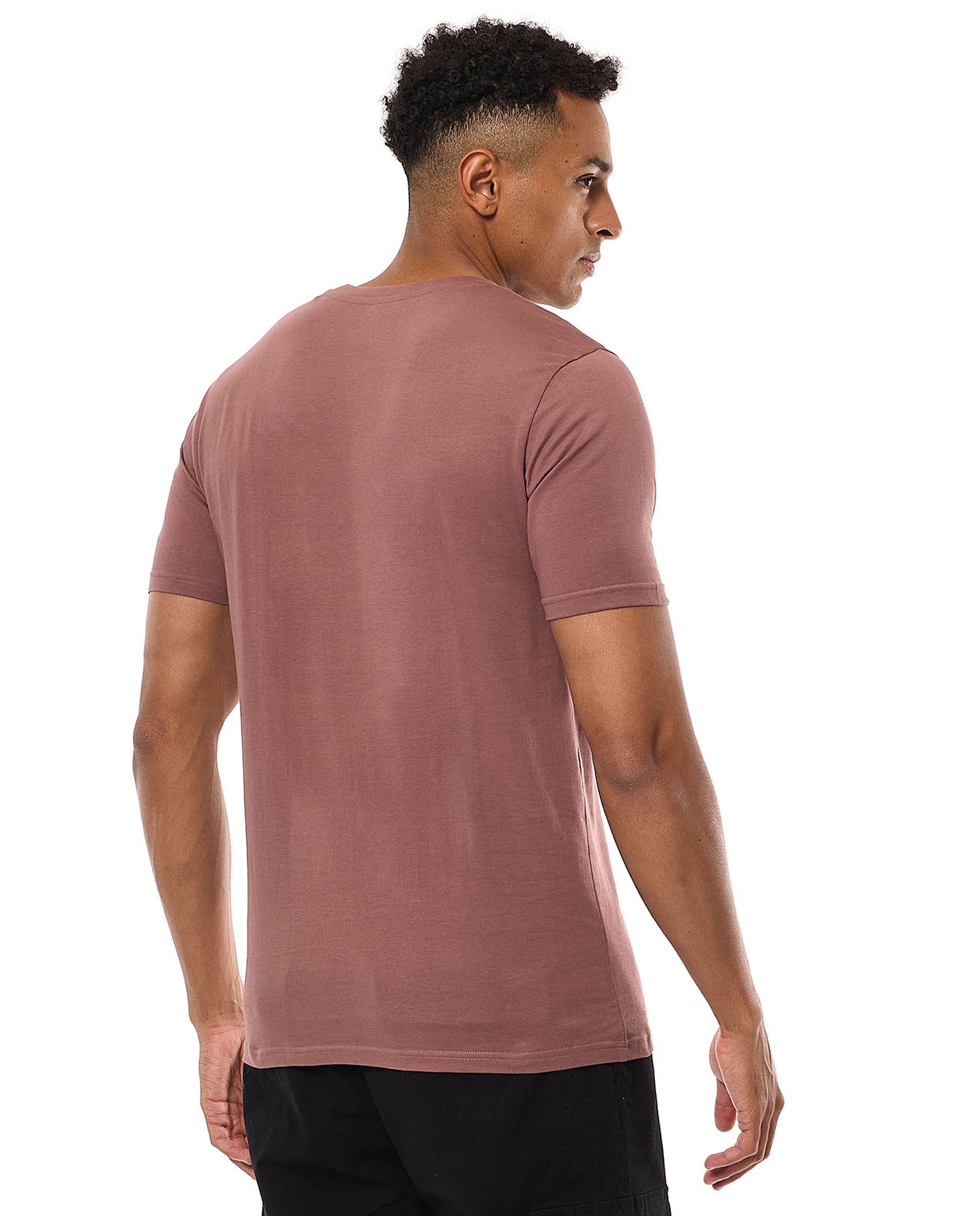 Printed T-Shirt with Crew Neck and Short Sleeves