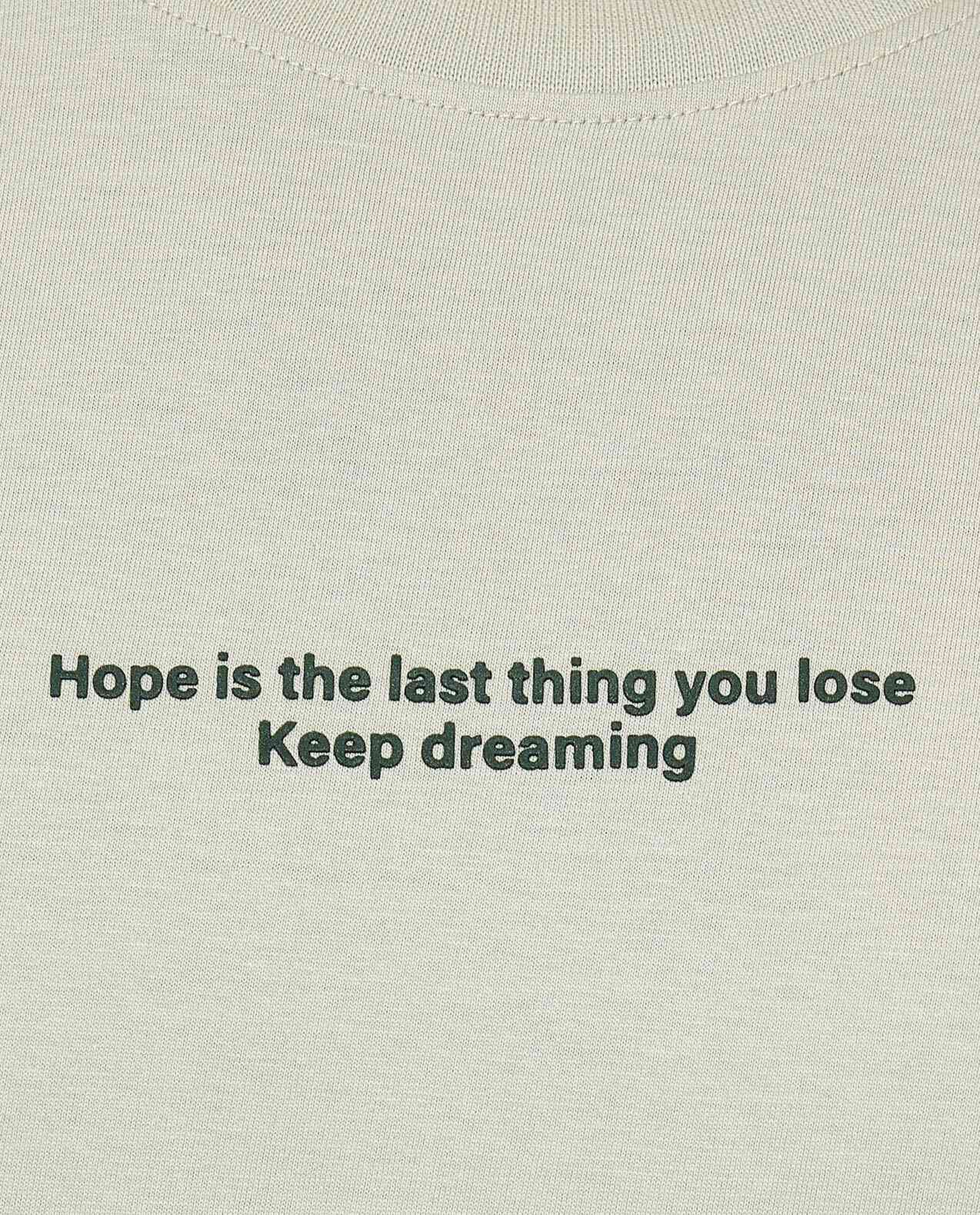 Printed T-Shirt with Crew Neck and Short Sleeves