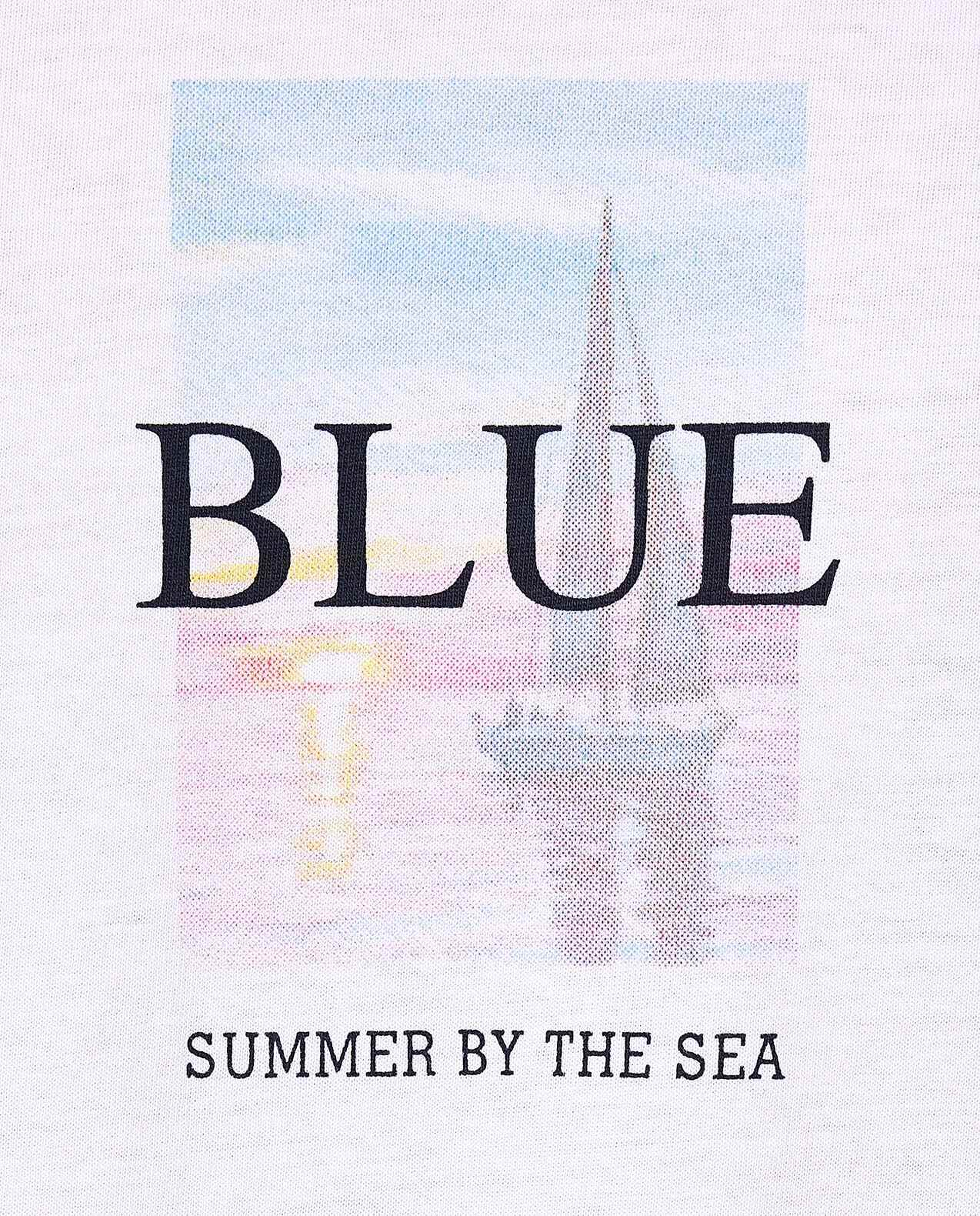 Printed T-Shirt with Crew Neck and Short Sleeves