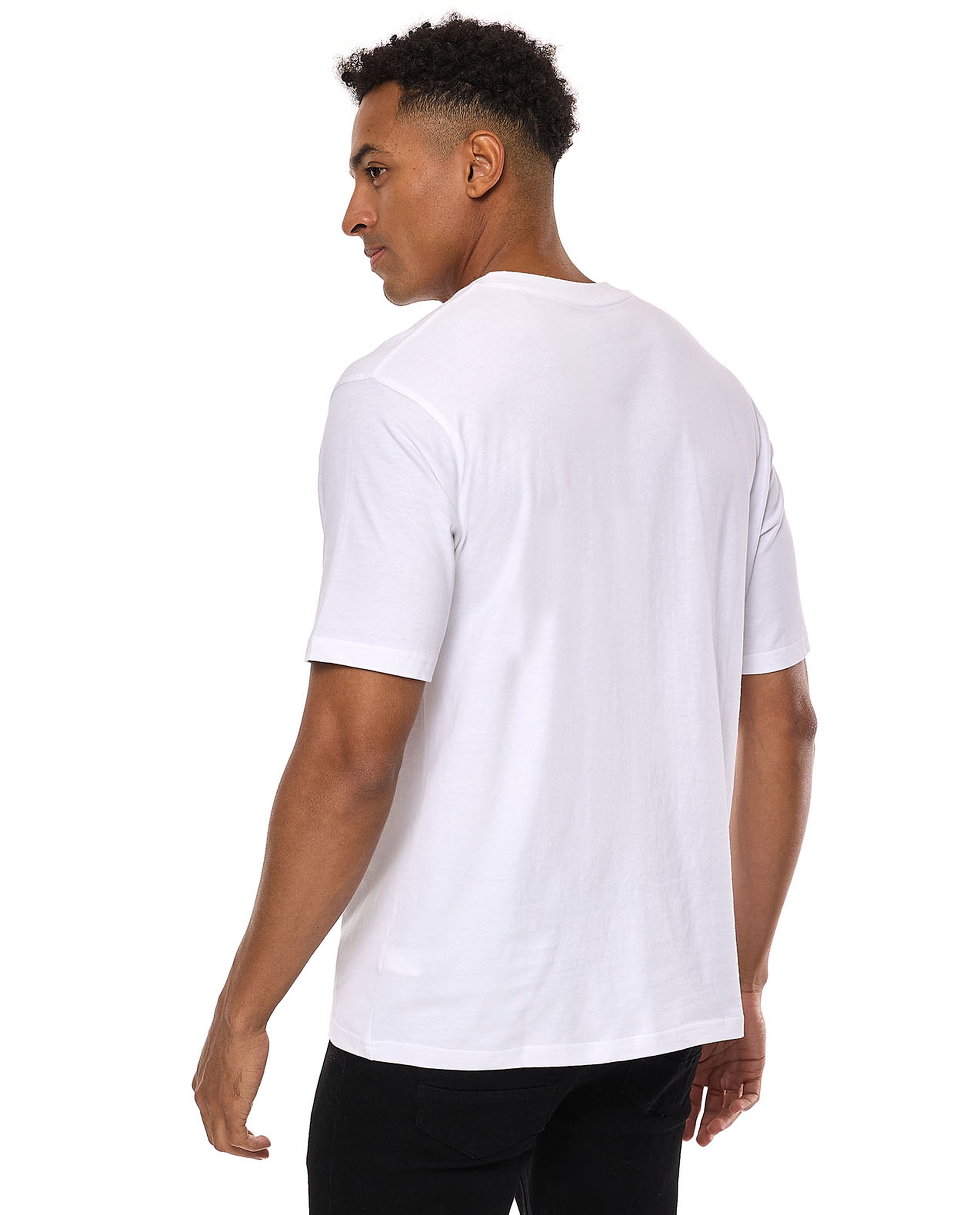 Printed T-Shirt with Crew Neck and Short Sleeves