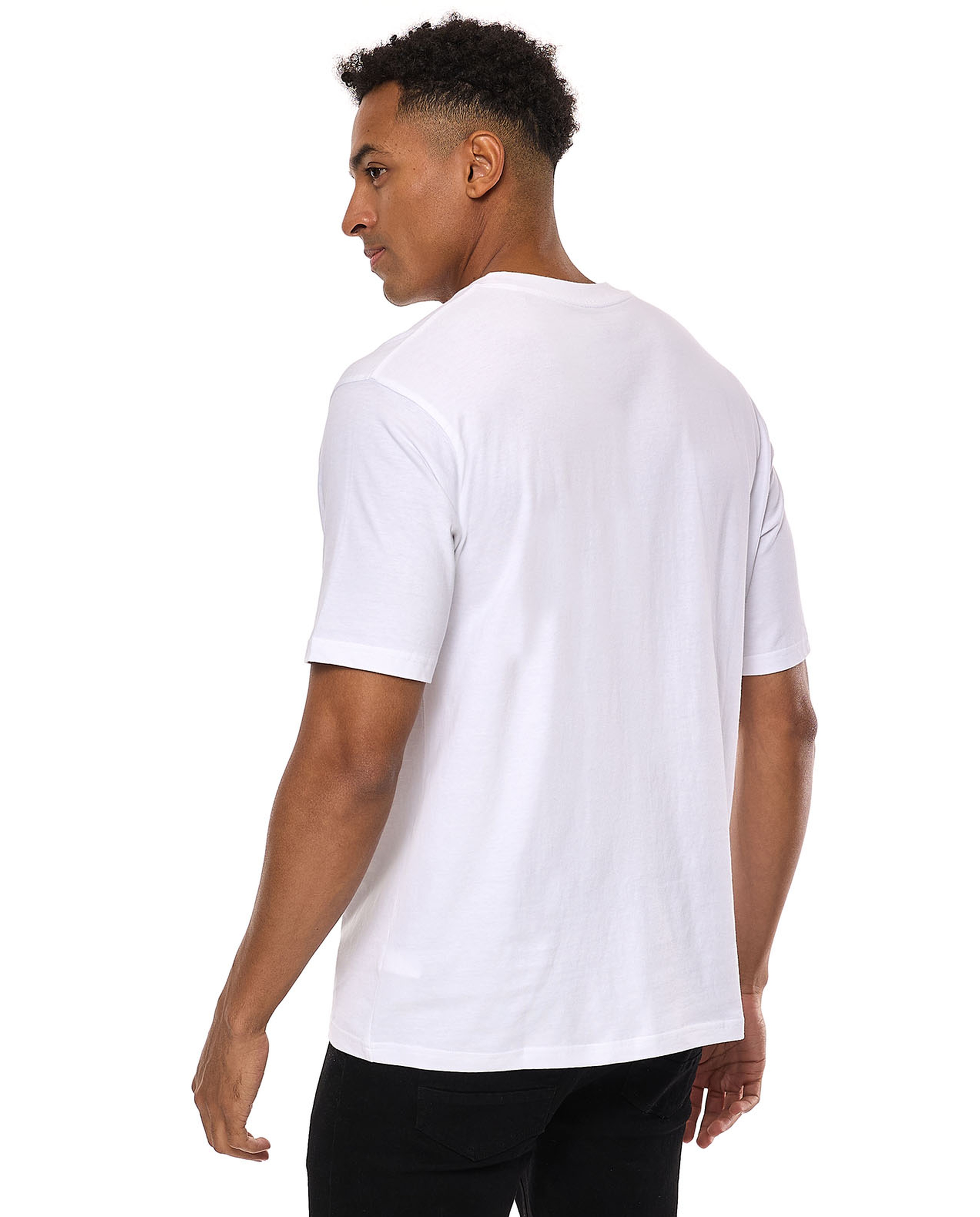 Printed T-Shirt with Crew Neck and Short Sleeves