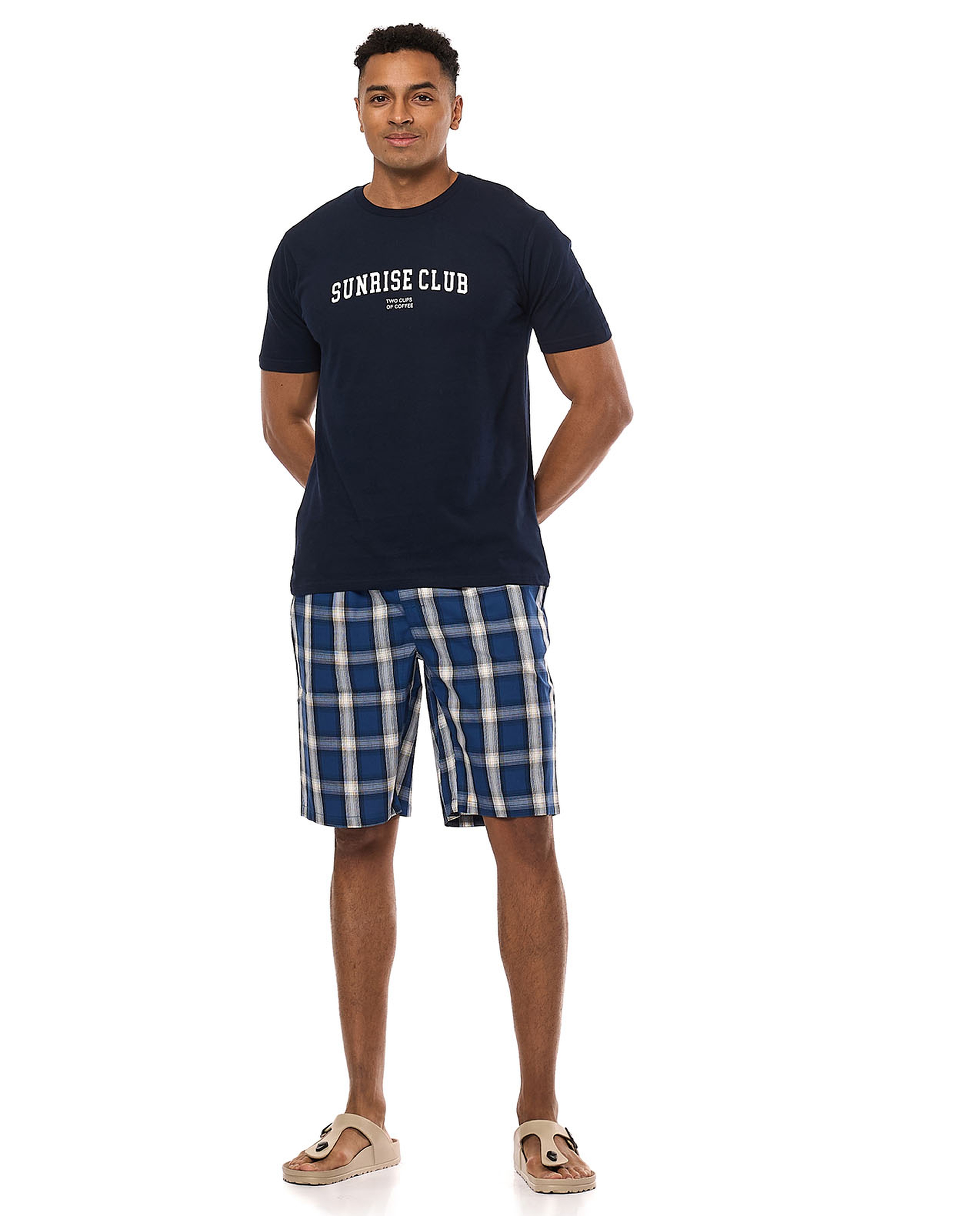 Printed Shorts Pyjama Set