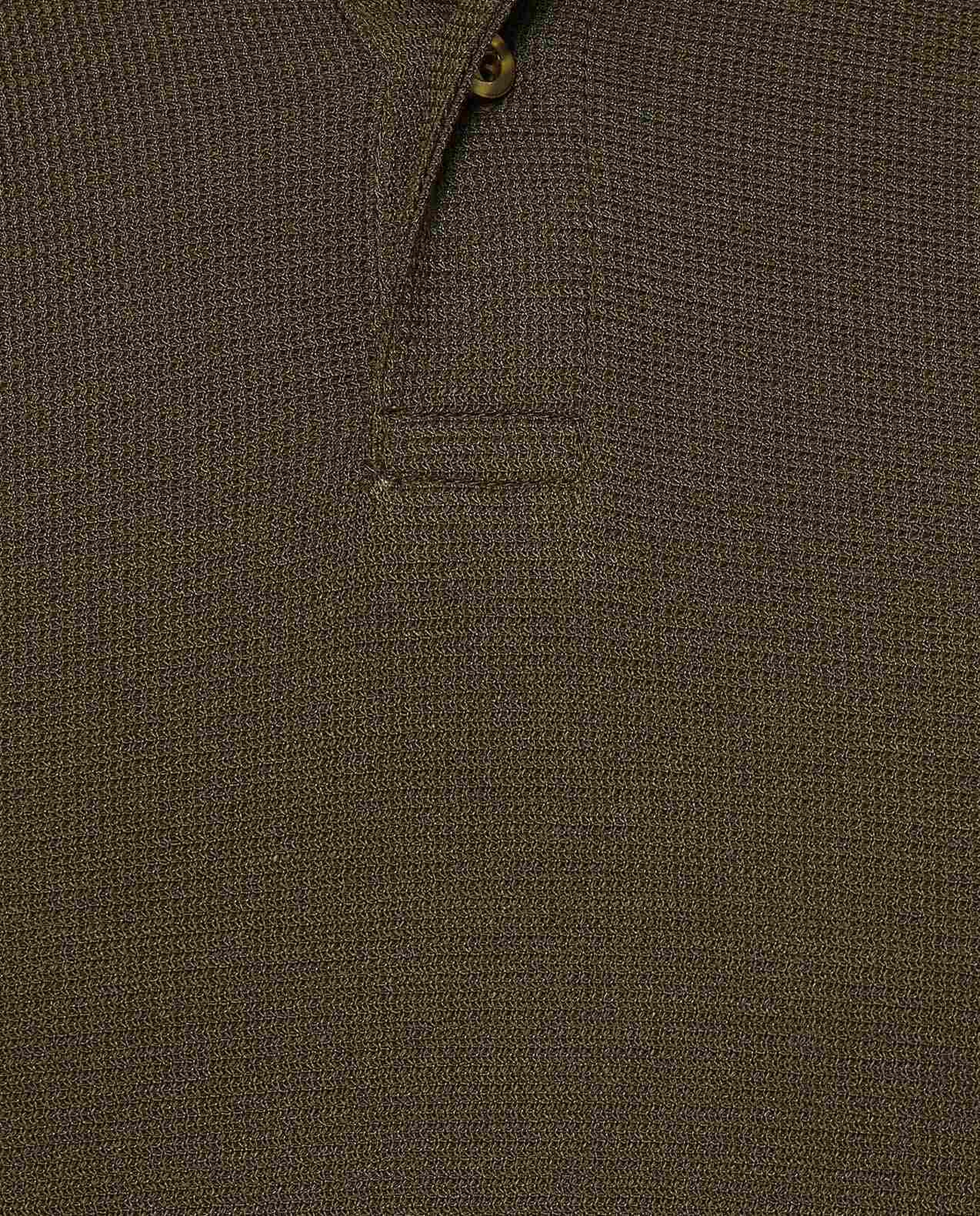Textured Polo T-Shirt with Short Sleeves
