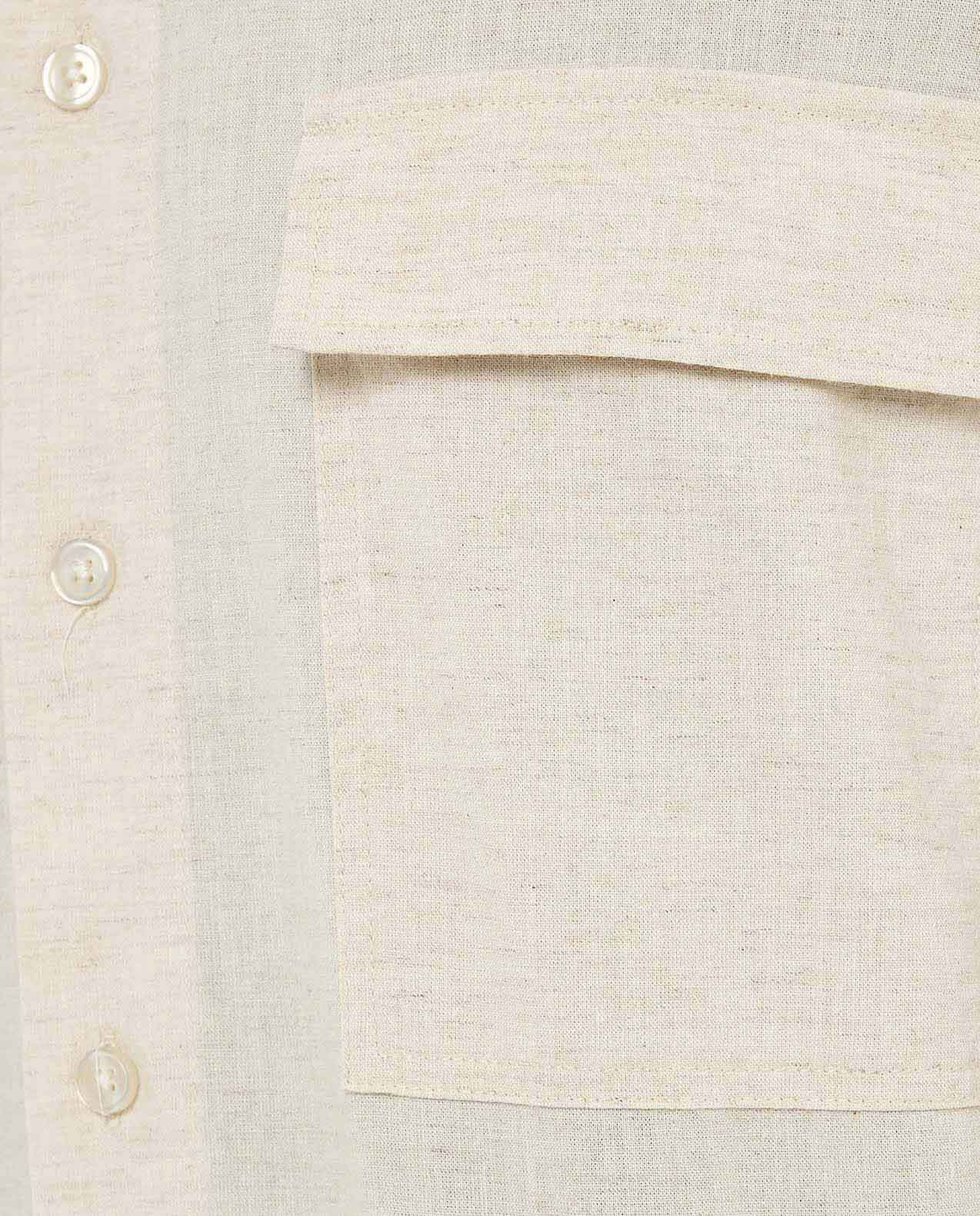 Solid Shirt with Classic Collar and Long Sleeves