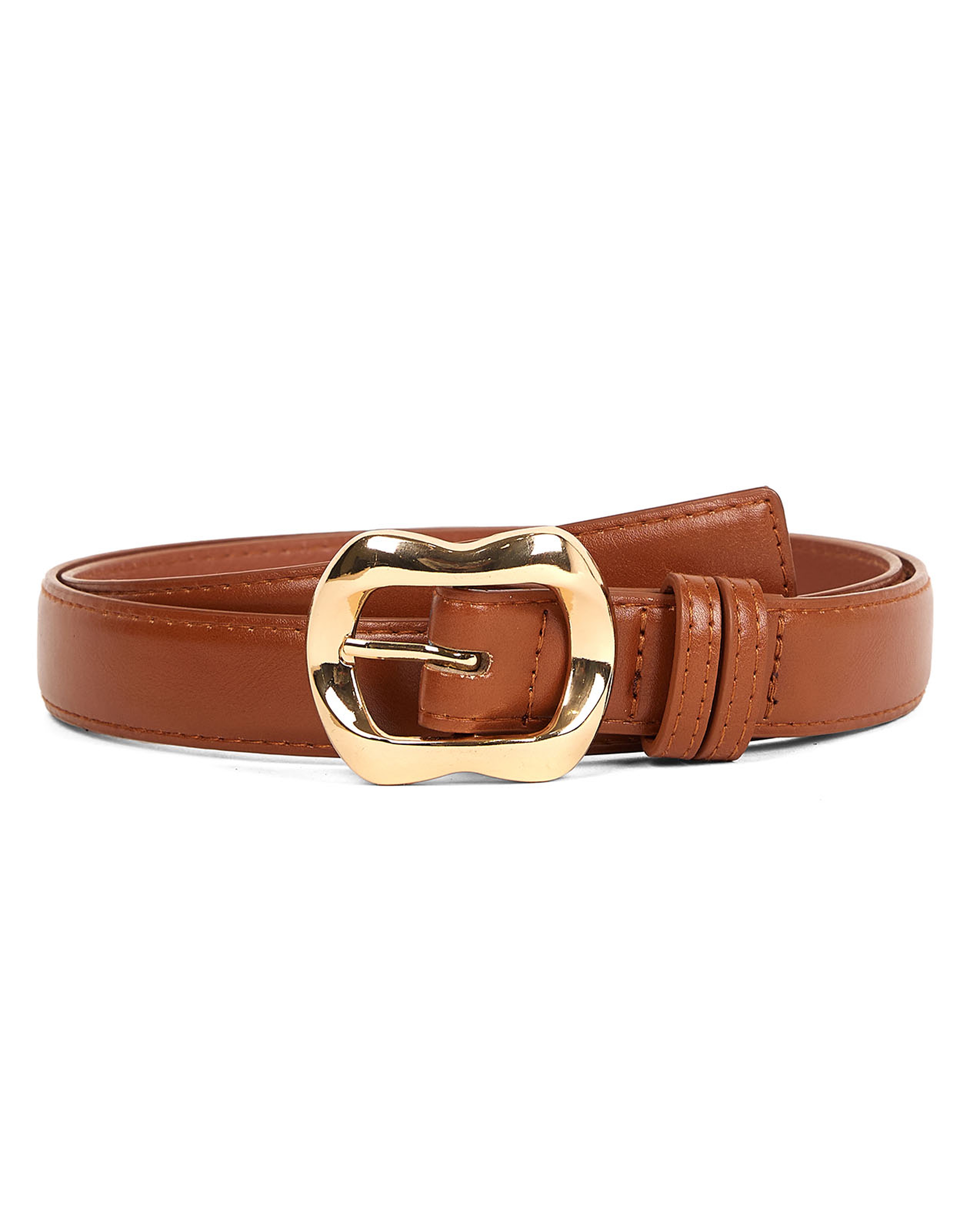 2 Pack Faux Leather Belts