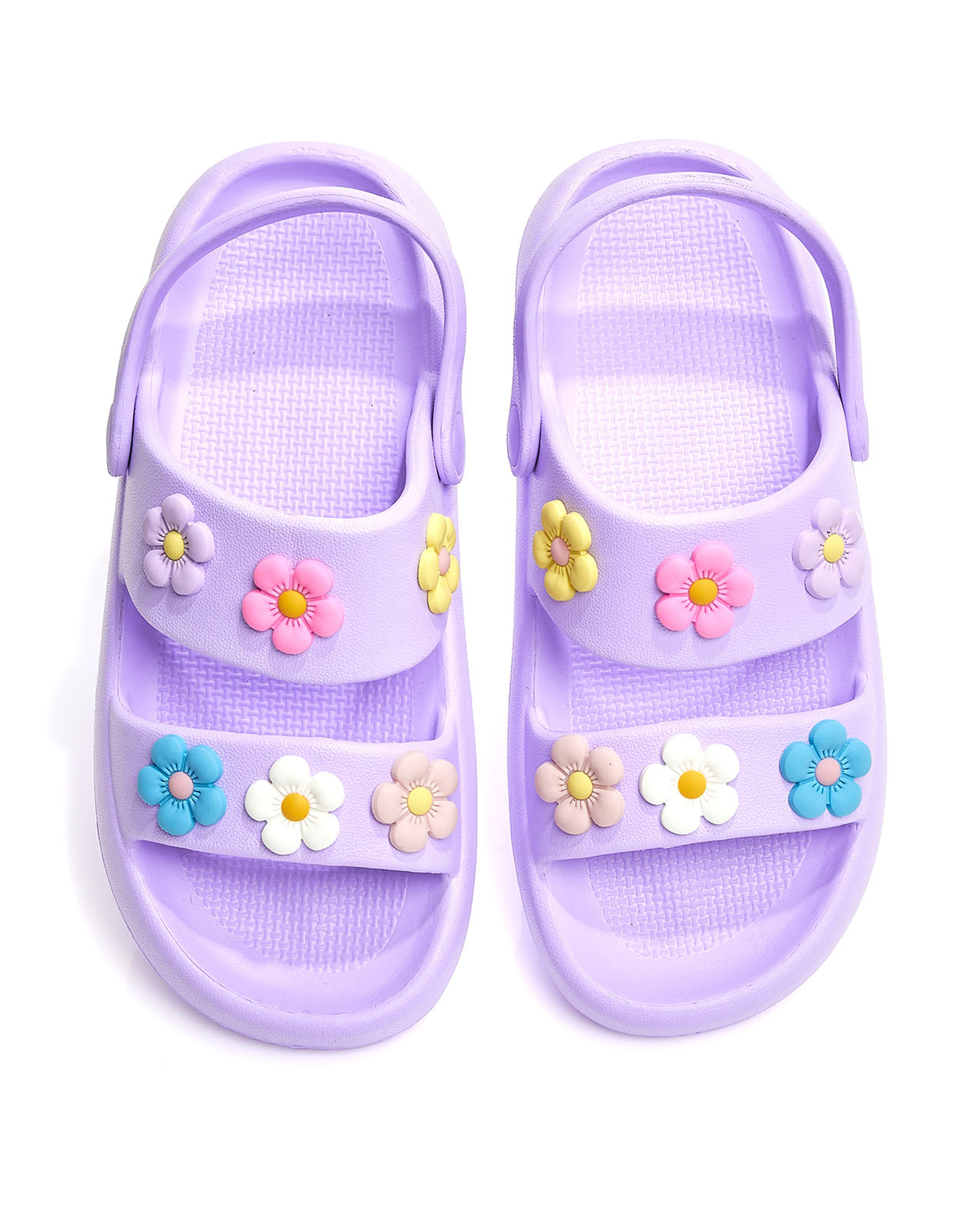 Charm Detail Slingback Sandals