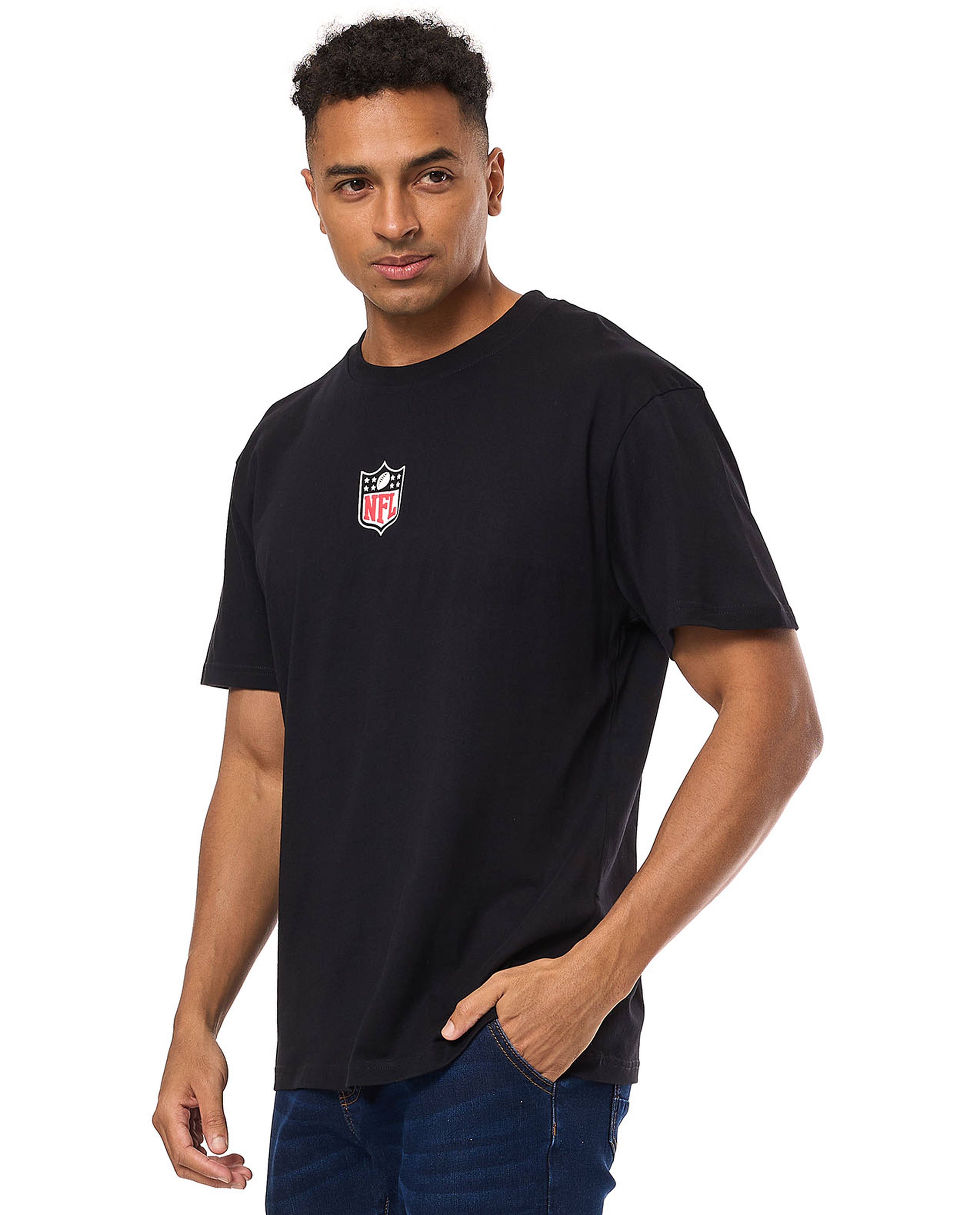 Printed T-Shirt with Crew Neck and Short Sleeves