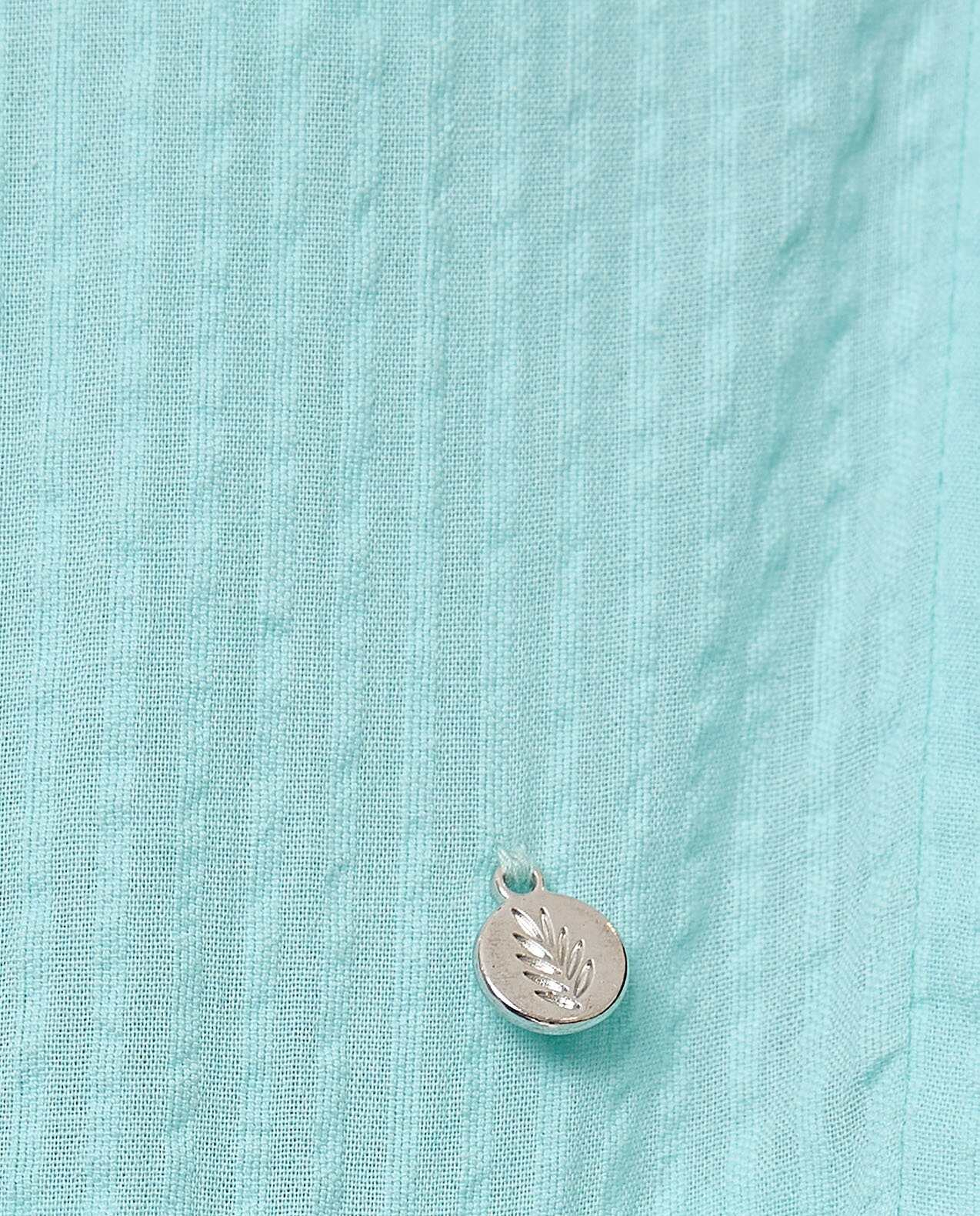 Woven Ruffle Hem Dress With Square Neck And Balloon Sleeves