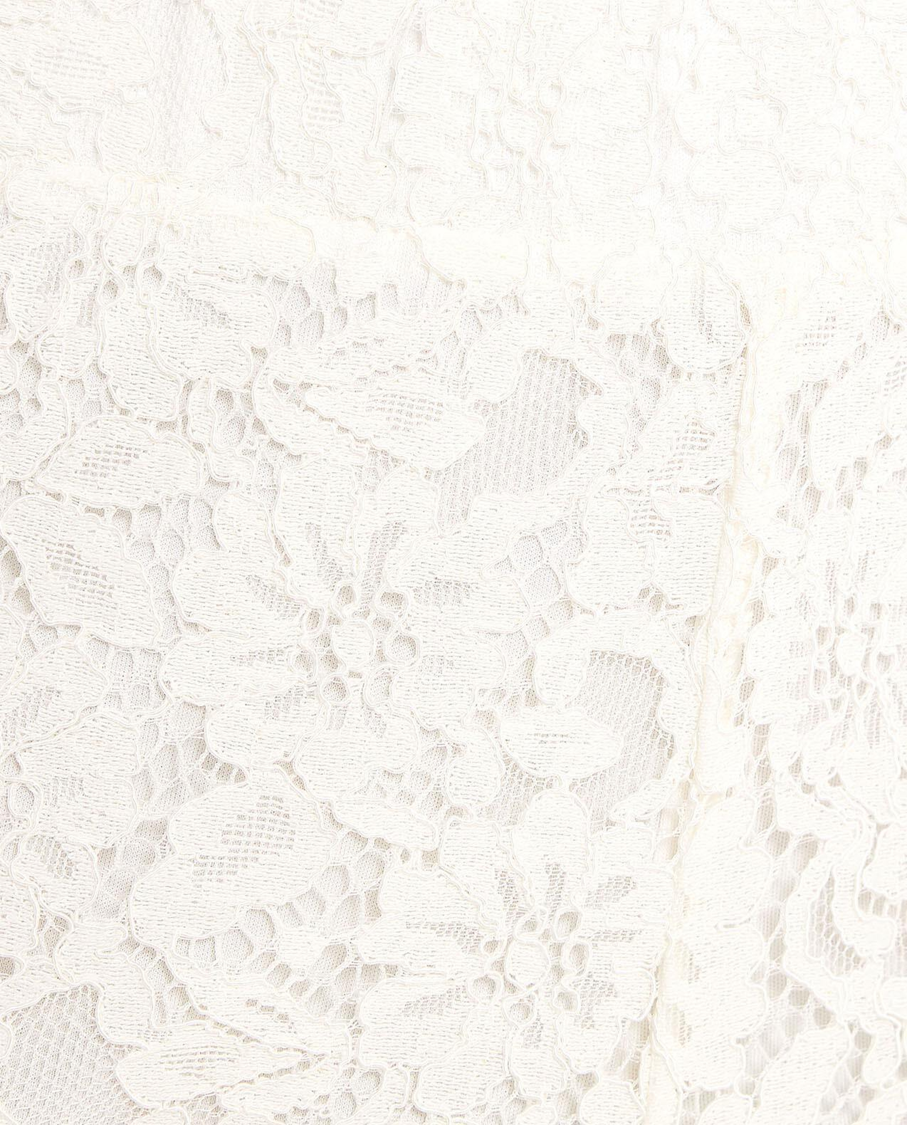 Laced Shirt With Spread Collar And Long Sleeves