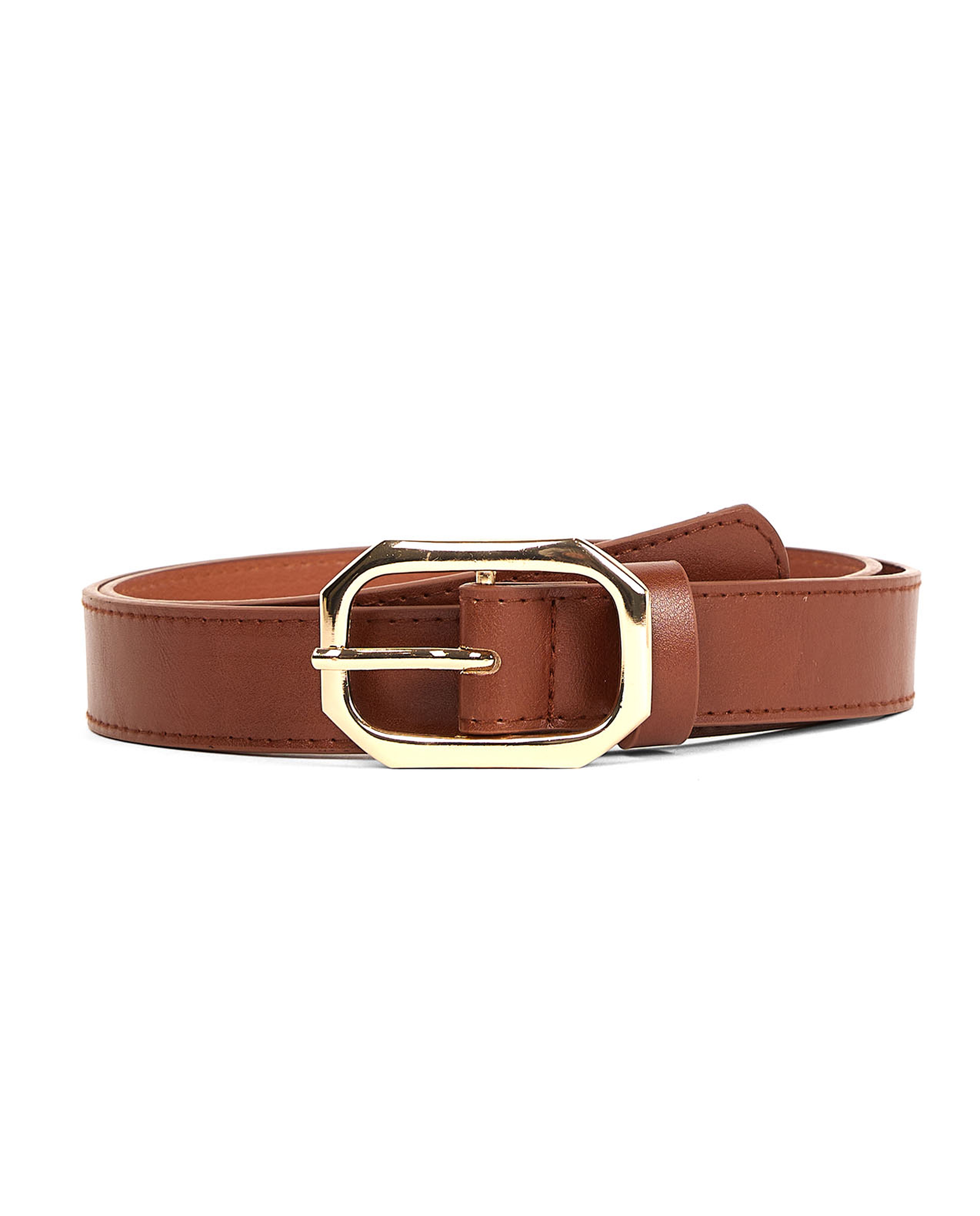 2 Pack Faux Leather Belts