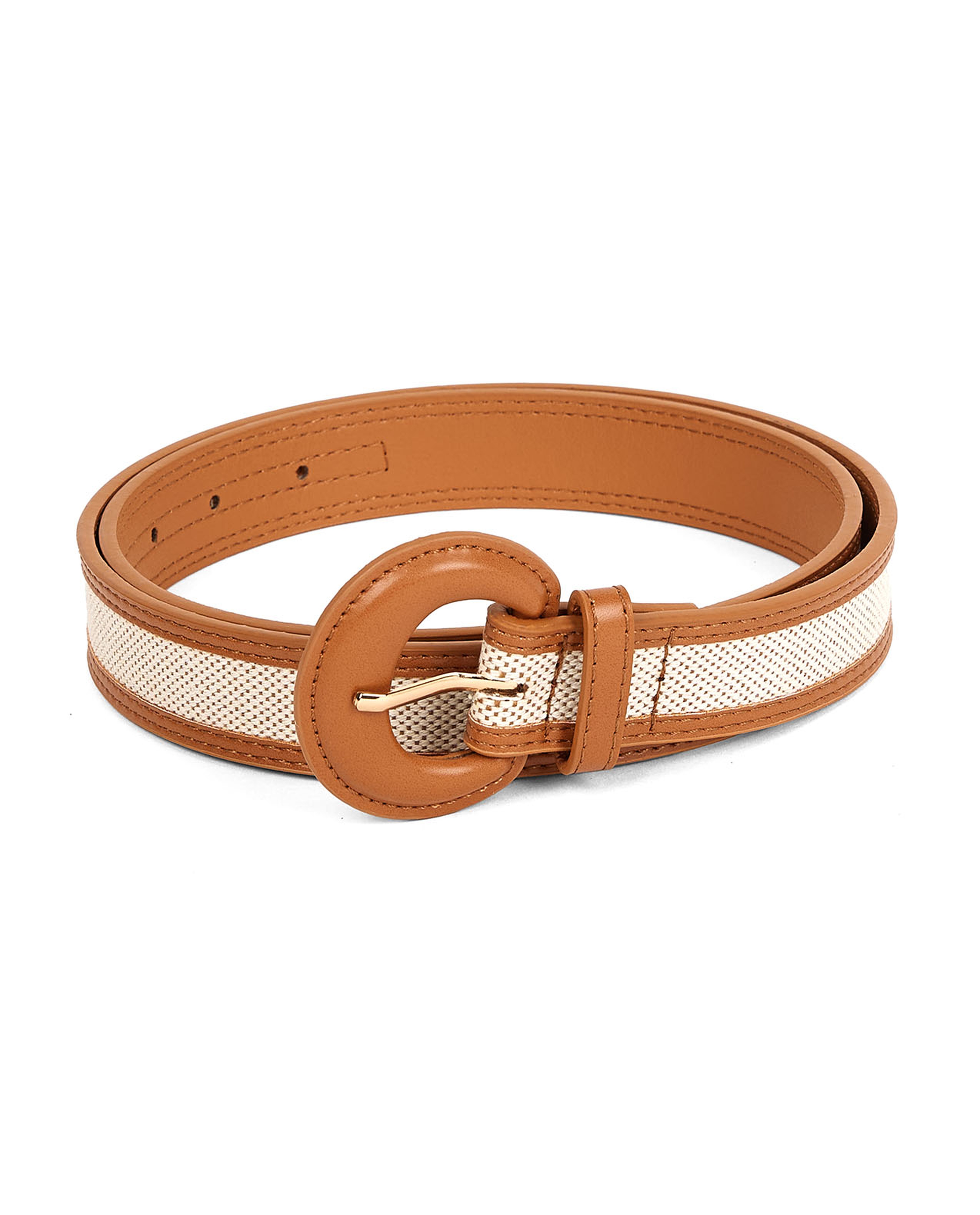2 Pack Contrast Trim Belts