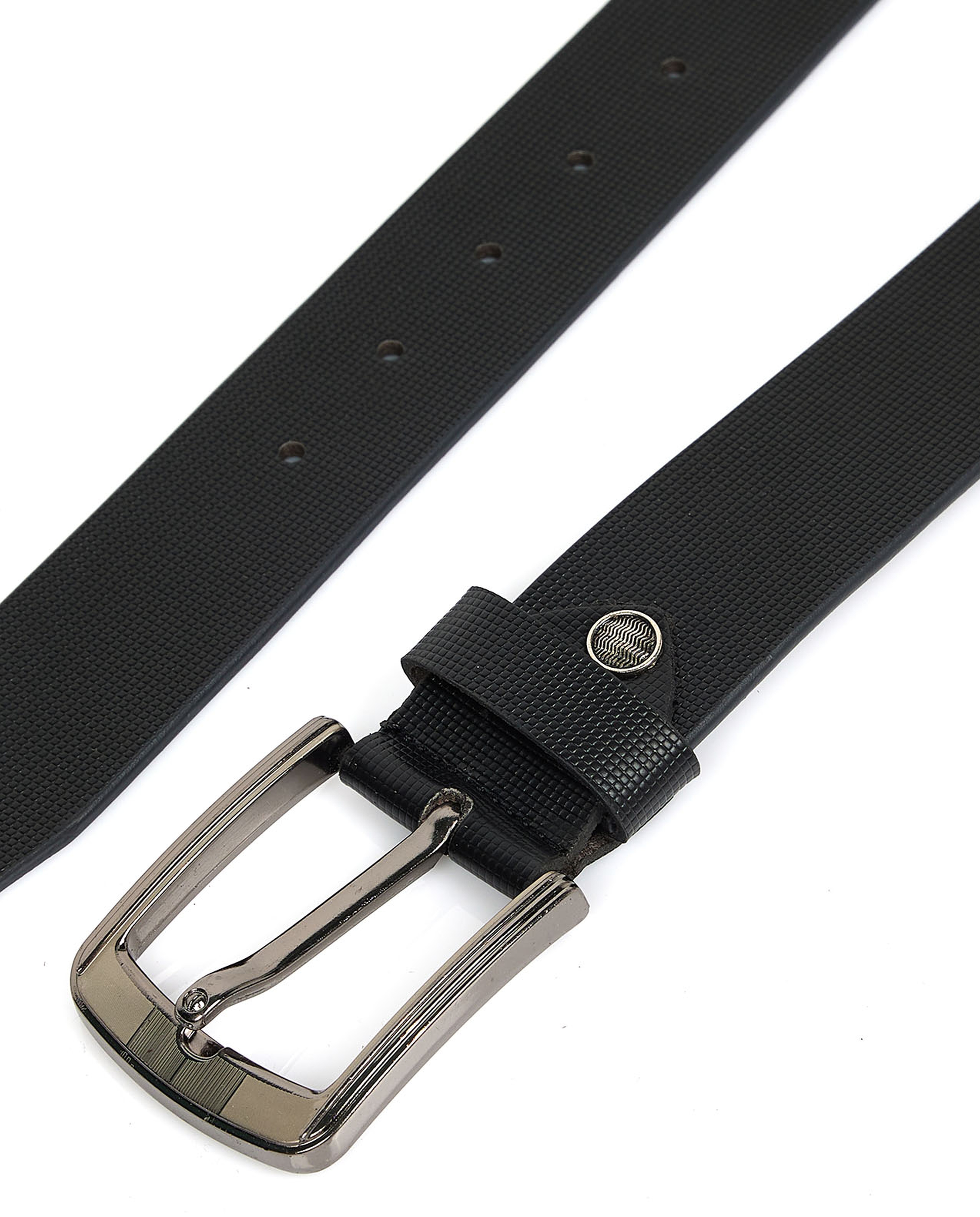 Textured Buckle Belt