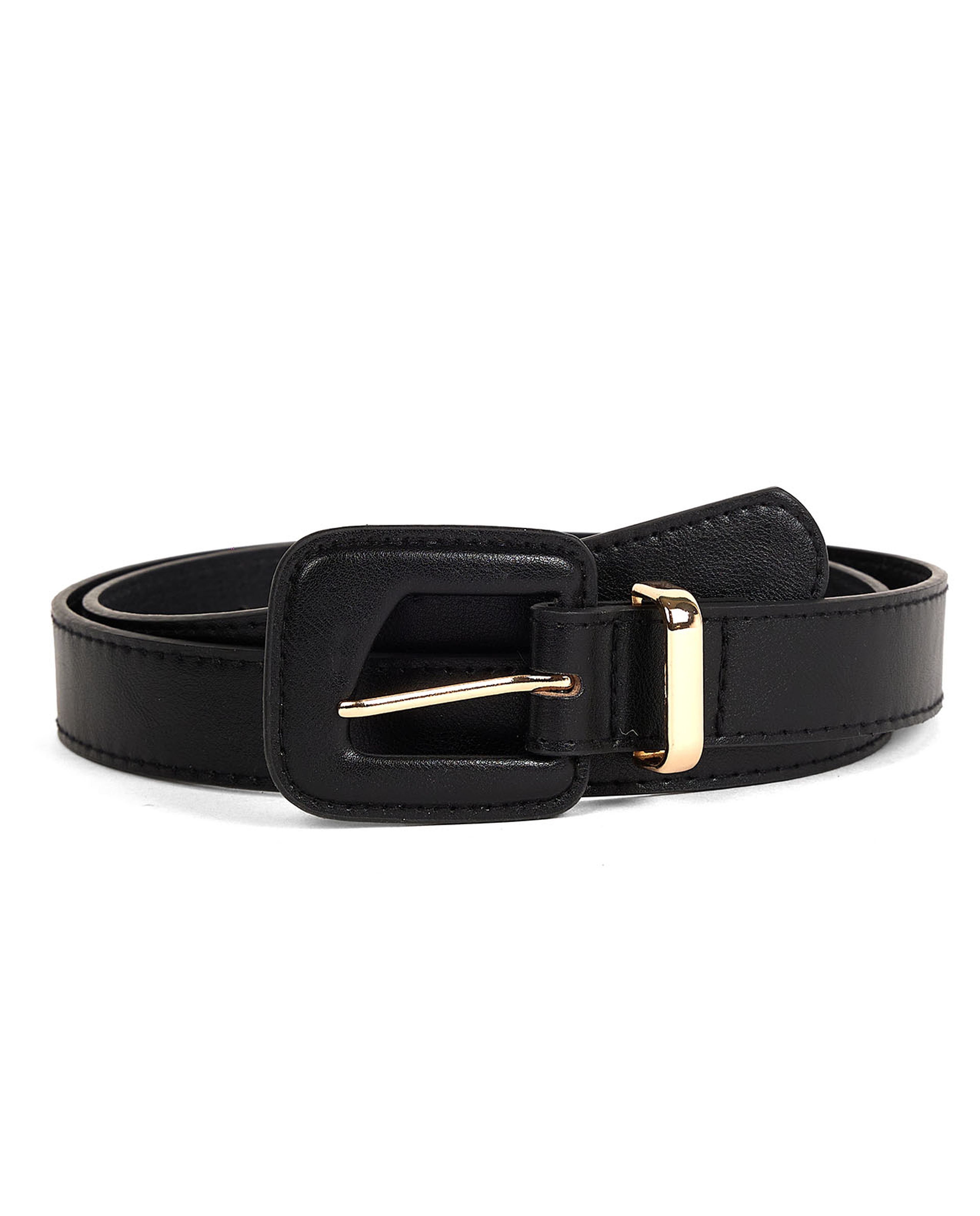 2 Pack Faux Leather Belts