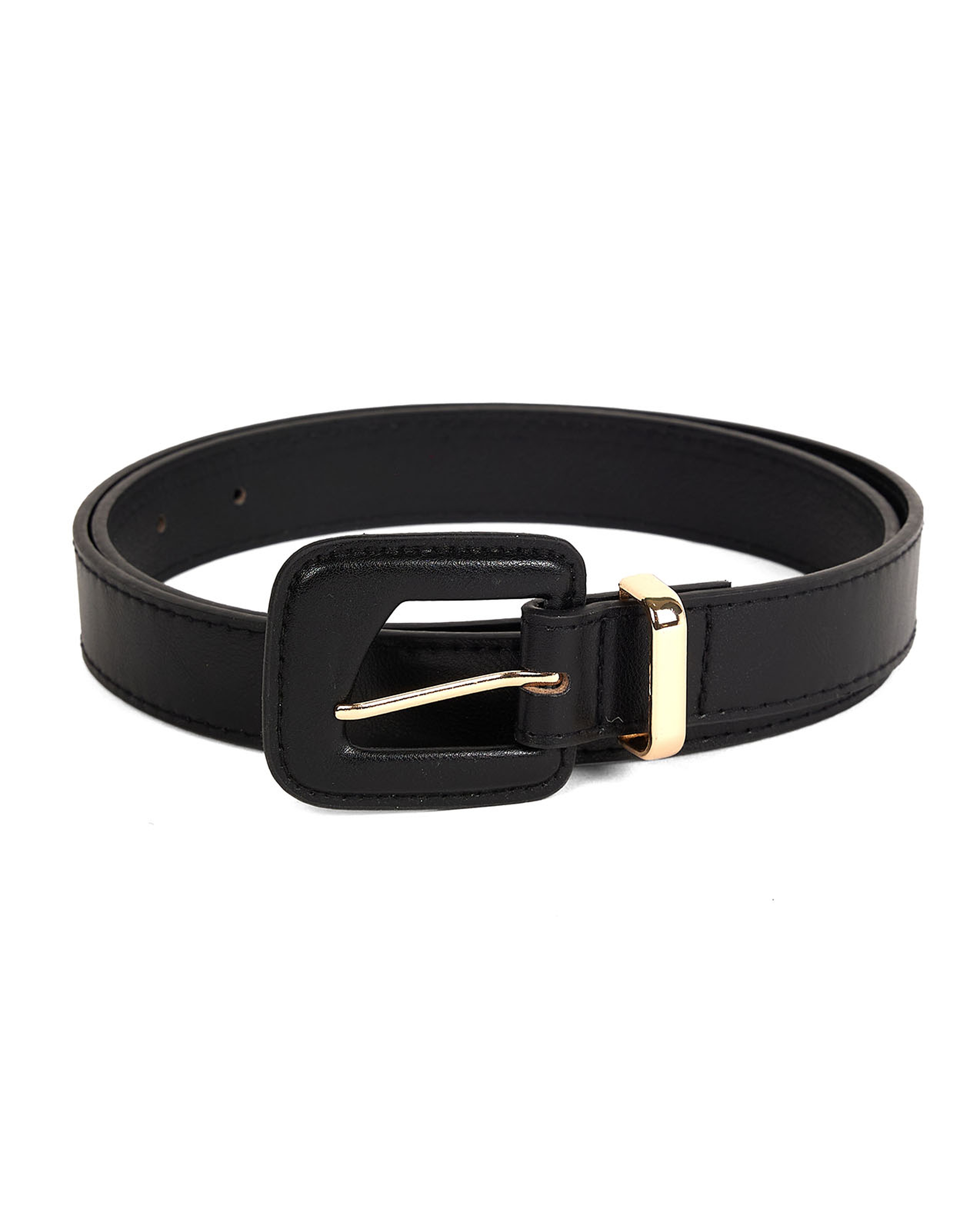 2 Pack Faux Leather Belts