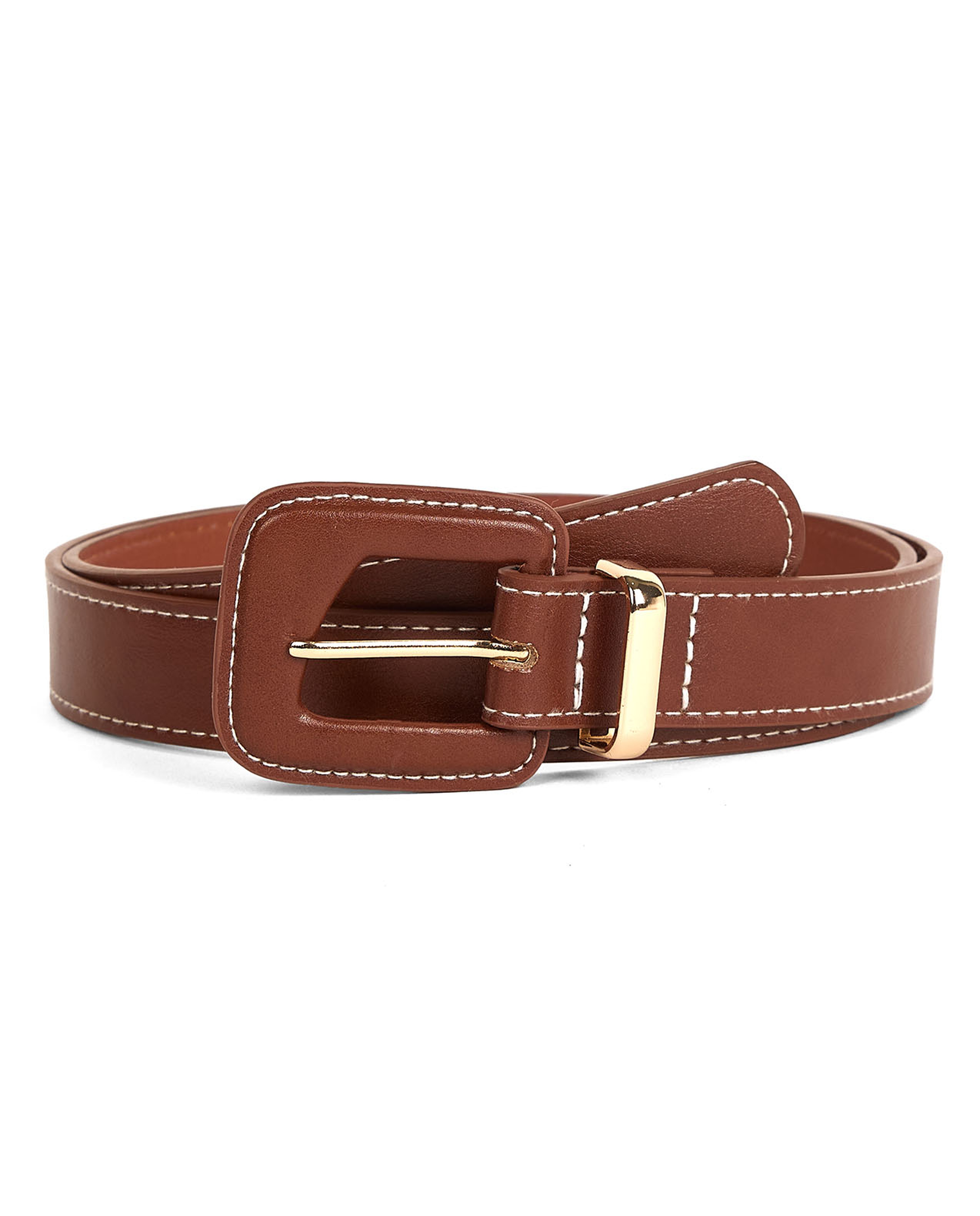 2 Pack Faux Leather Belts