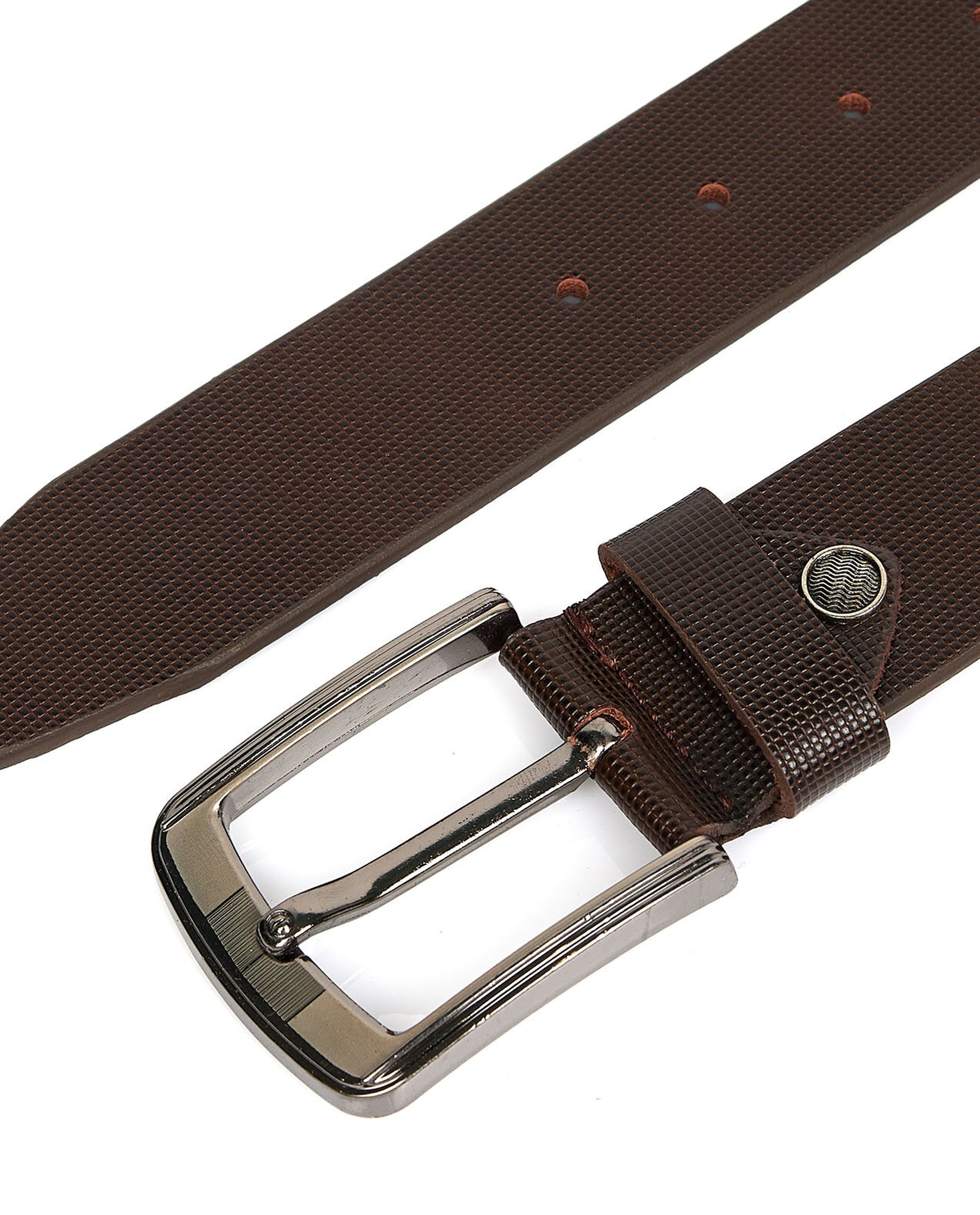 Textured Buckle Belt